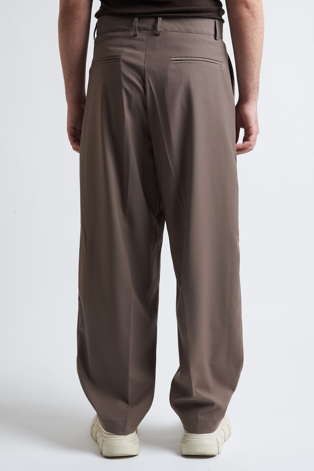 Pantaloni tre pence poliviscosa