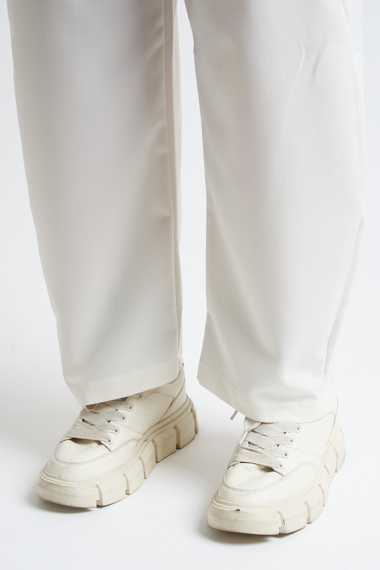 Pantaloni balloon fit in poliviscosa