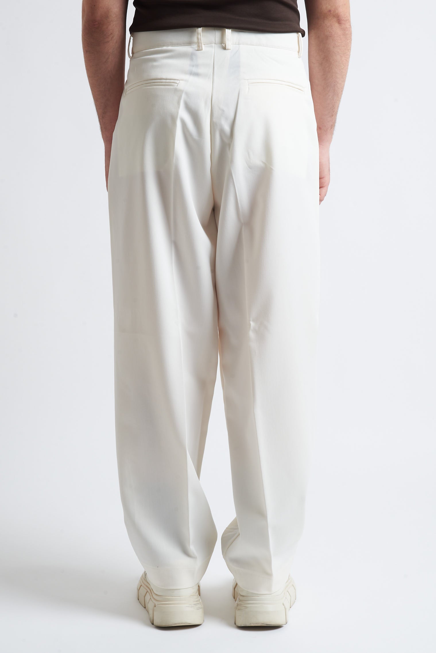 Pantaloni tre pence poliviscosa