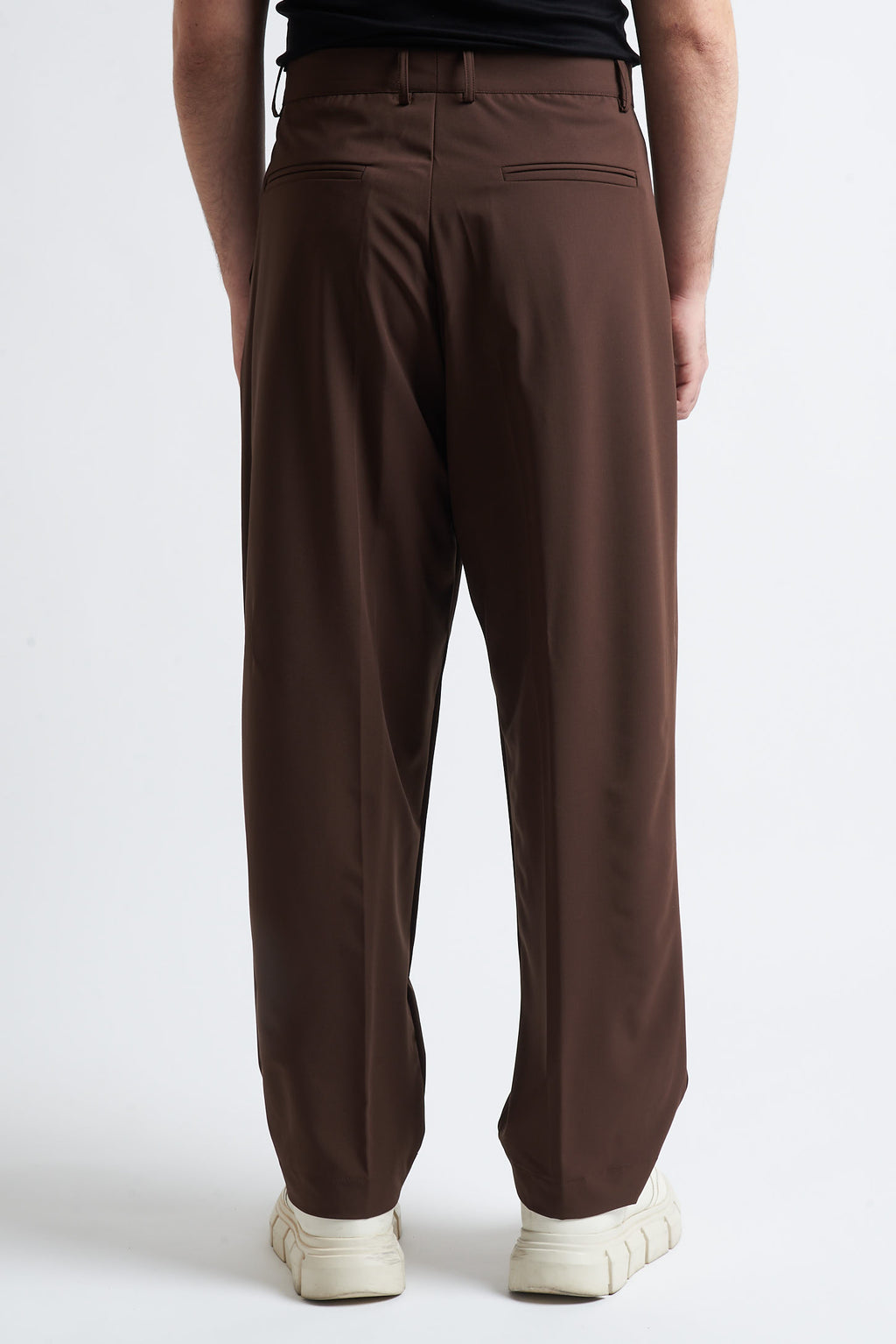 Pantaloni tre pence poliviscosa