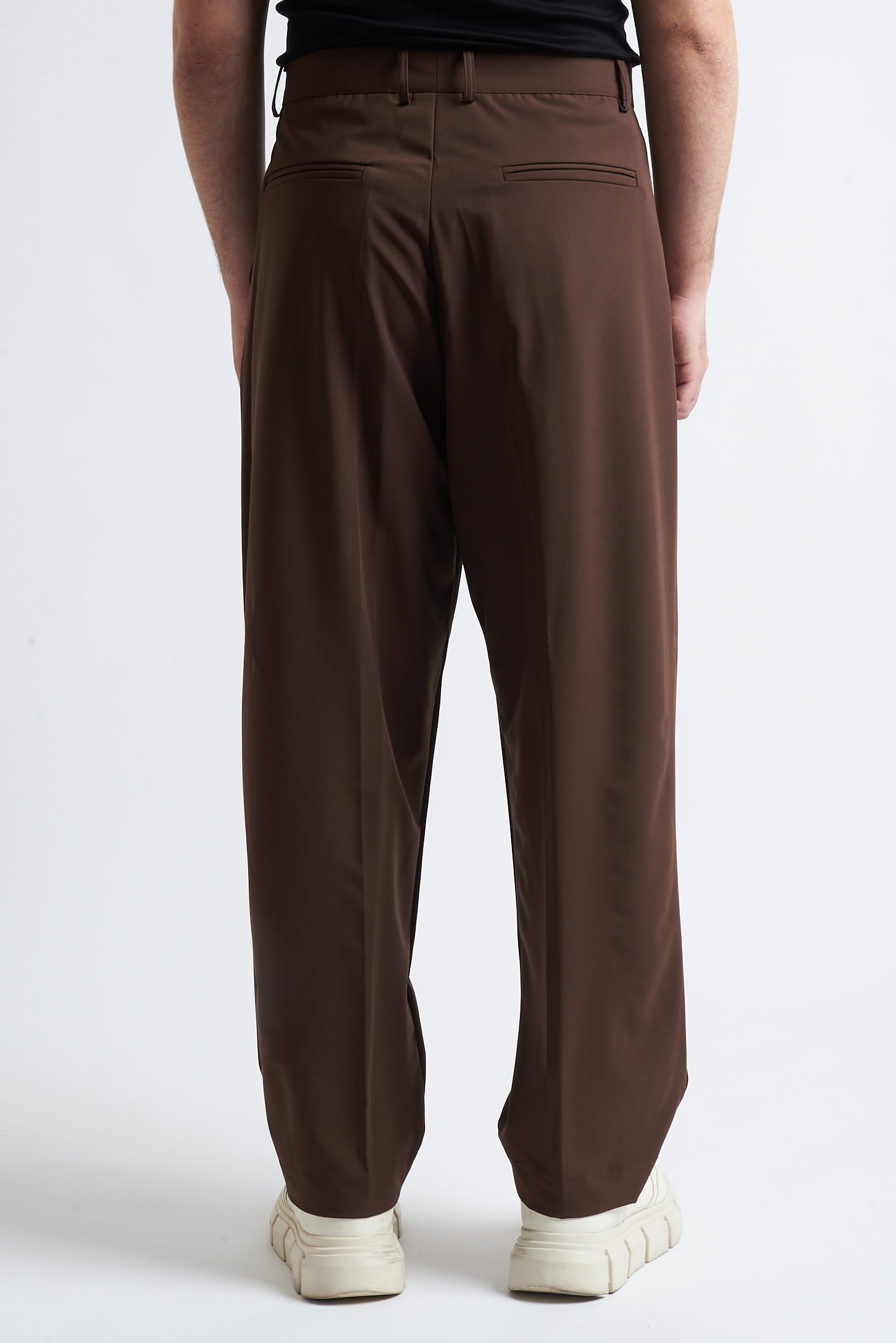 Pantaloni tre pence poliviscosa