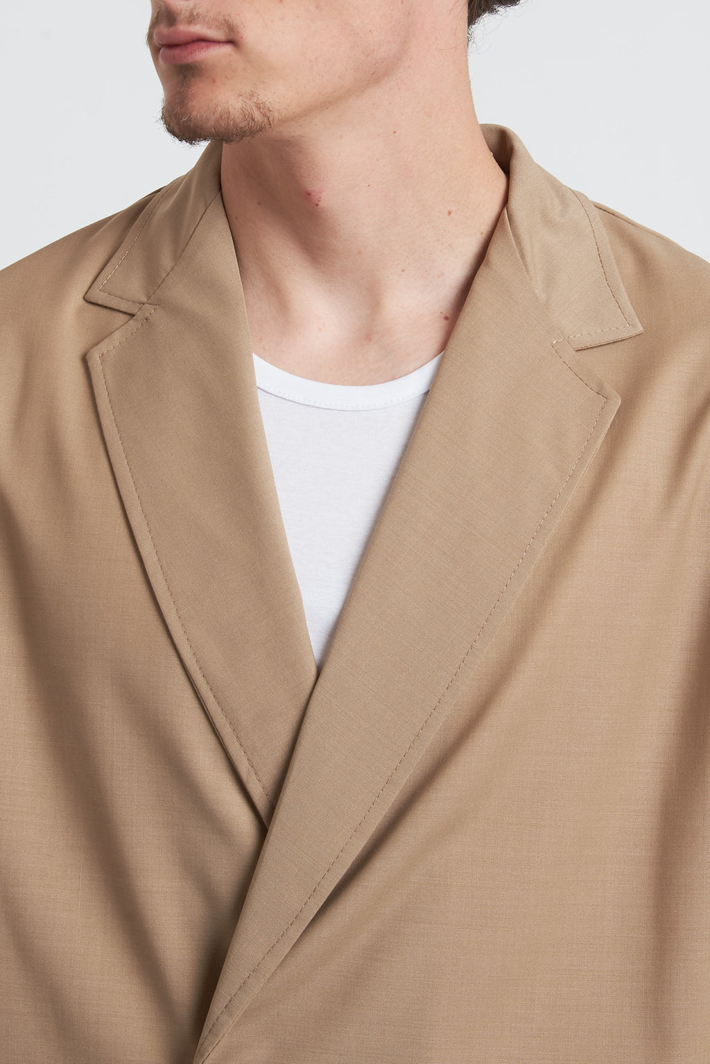 Camicia  doppiopetto collo giacca