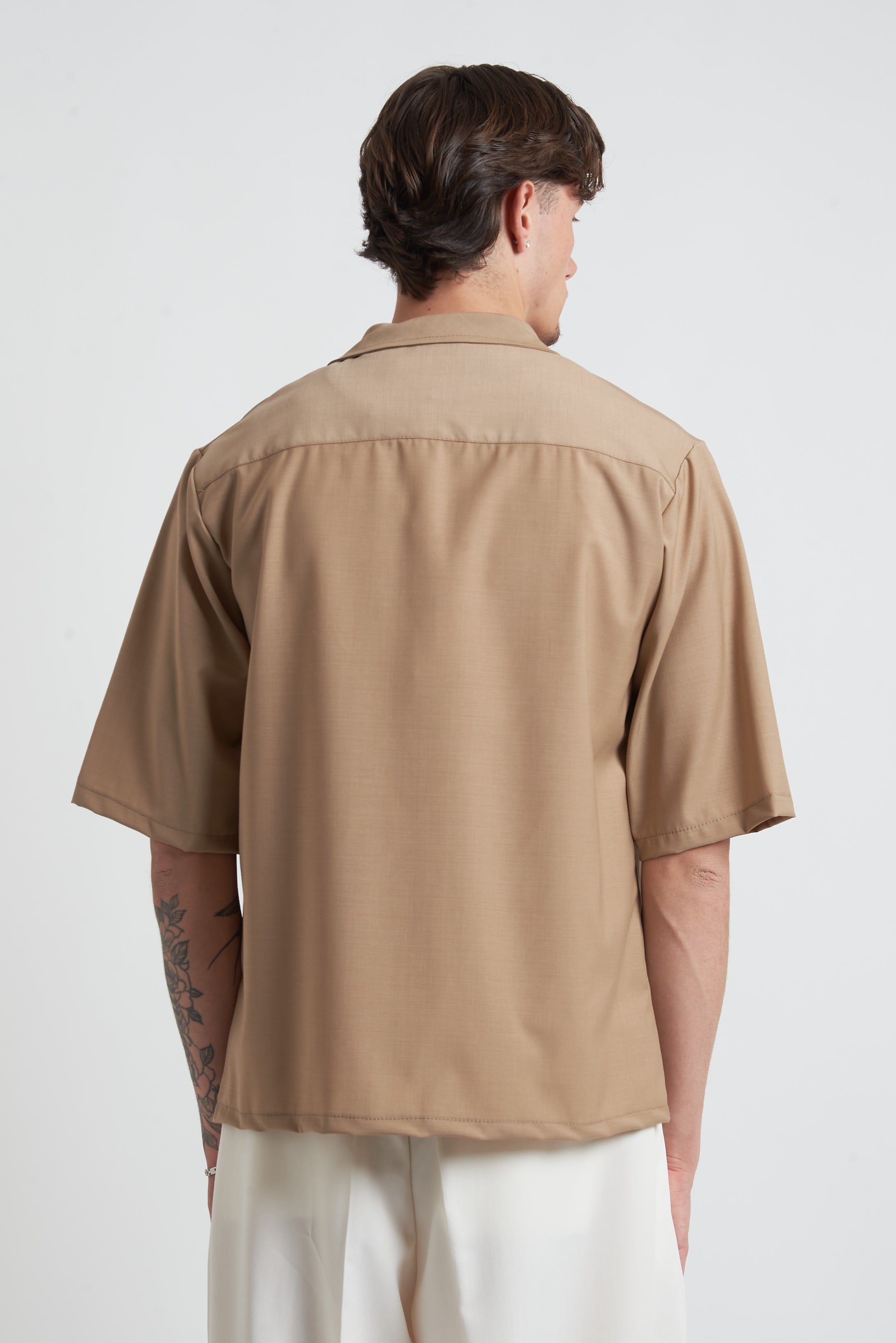 Camicia  doppiopetto collo giacca