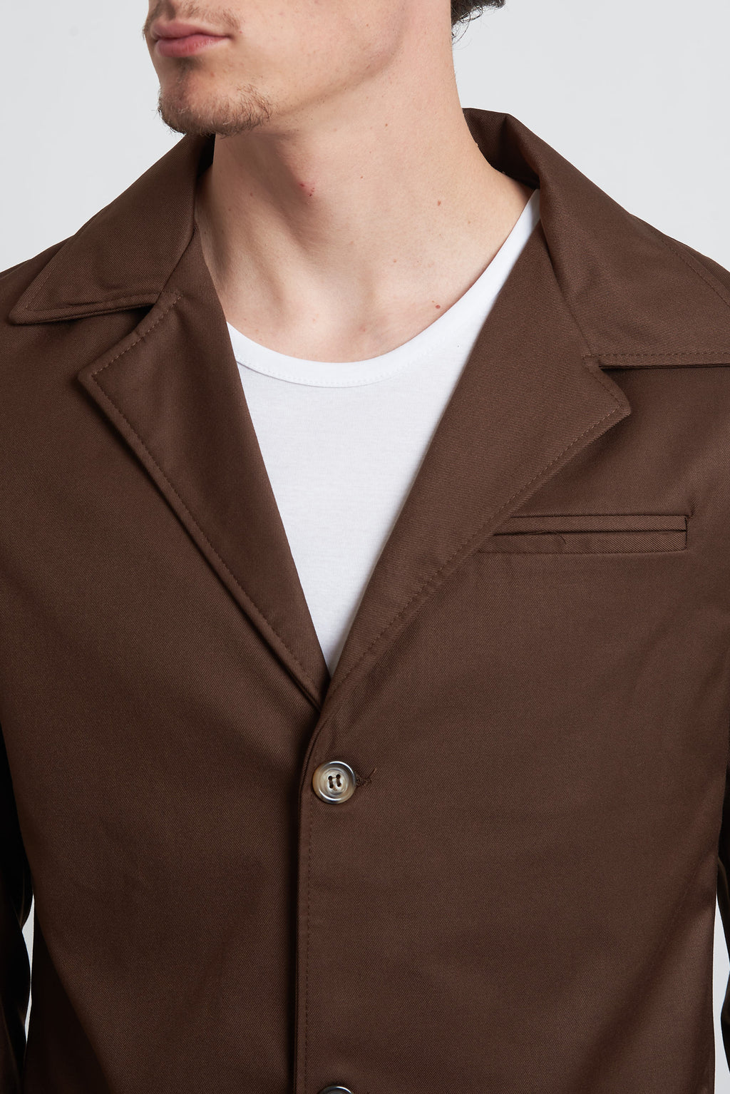 Camicia collo giacca regular