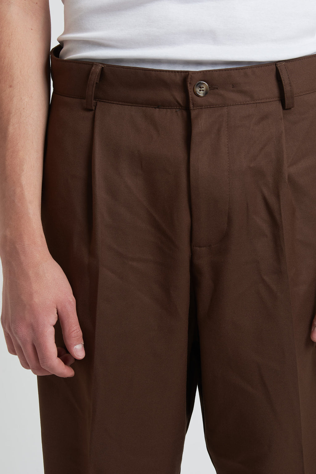 Pantalone fondo largo tasca americana