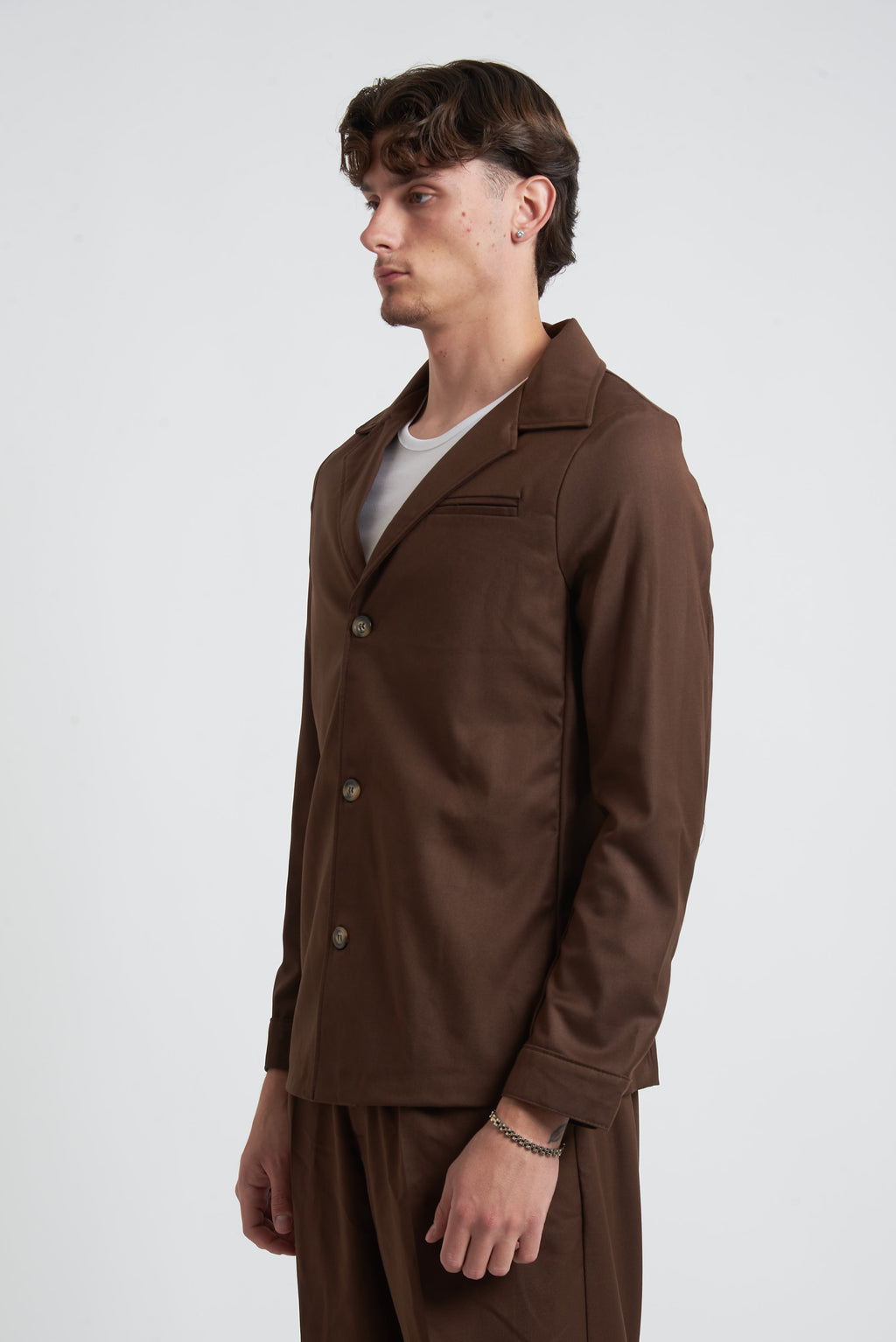 Camicia collo giacca regular