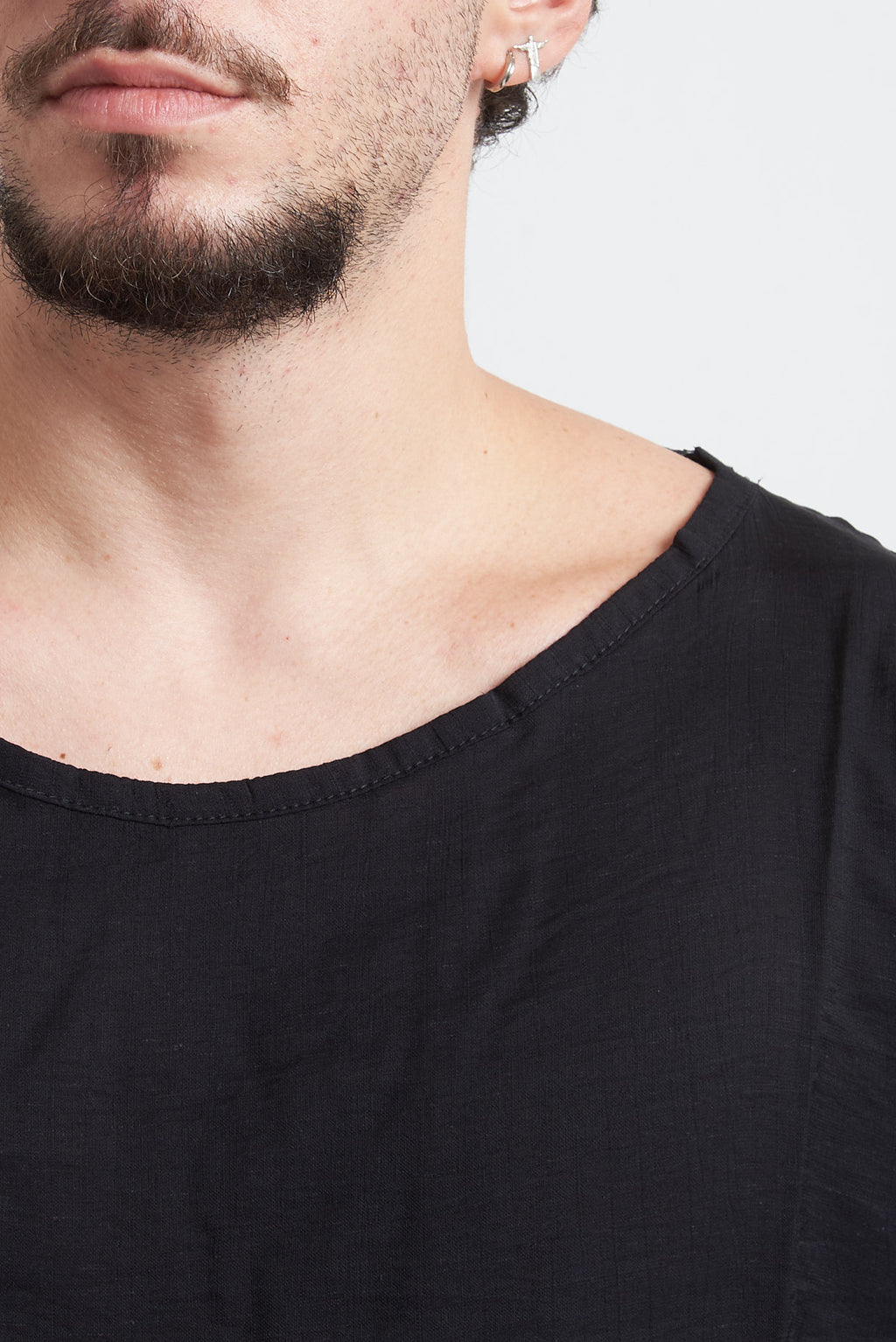 T-shirt tessuto stropicciato
