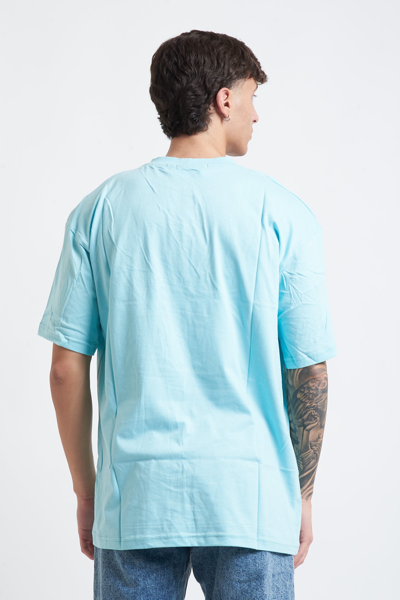 T shirt oversize spalla scesa