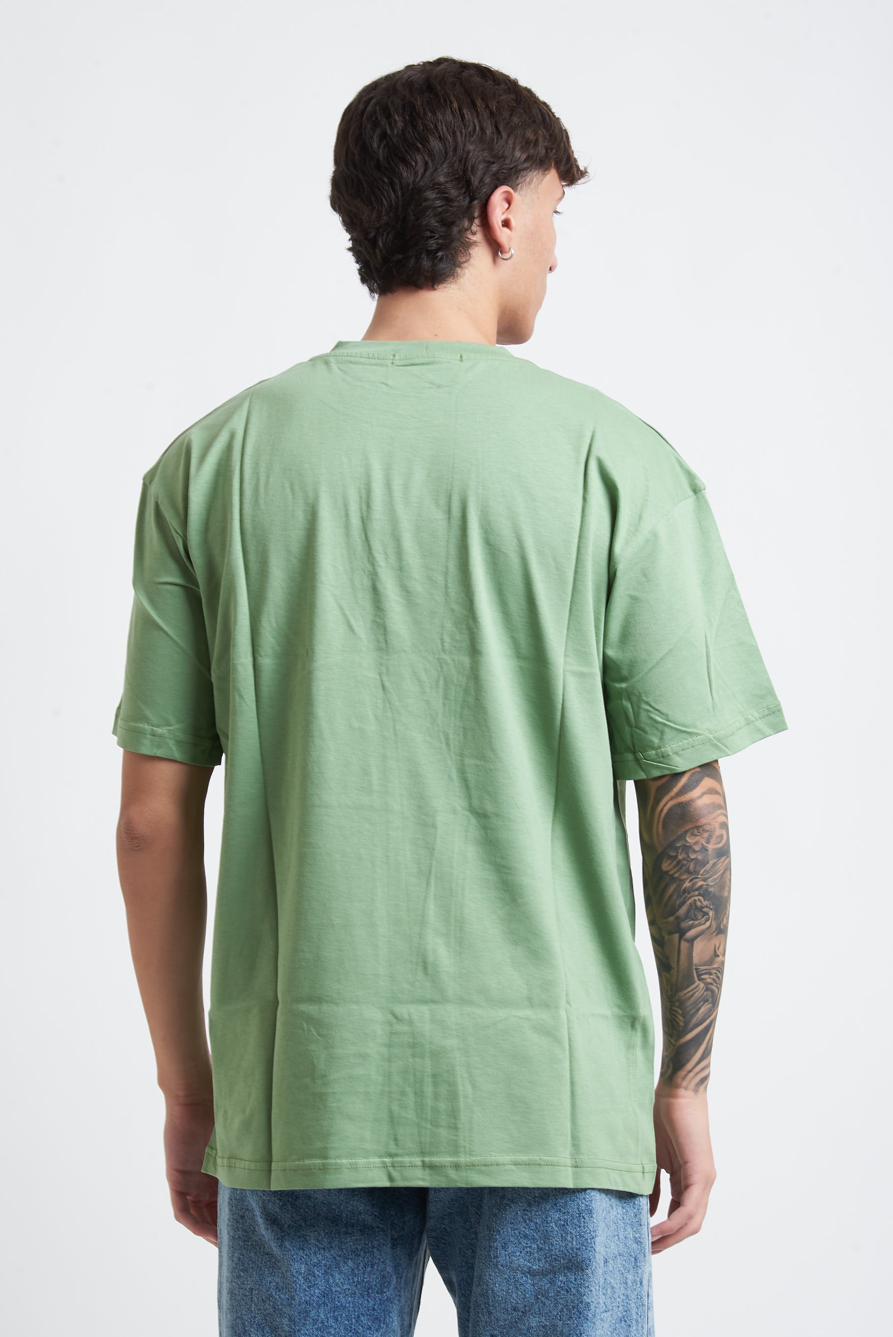 T shirt oversize spalla scesa