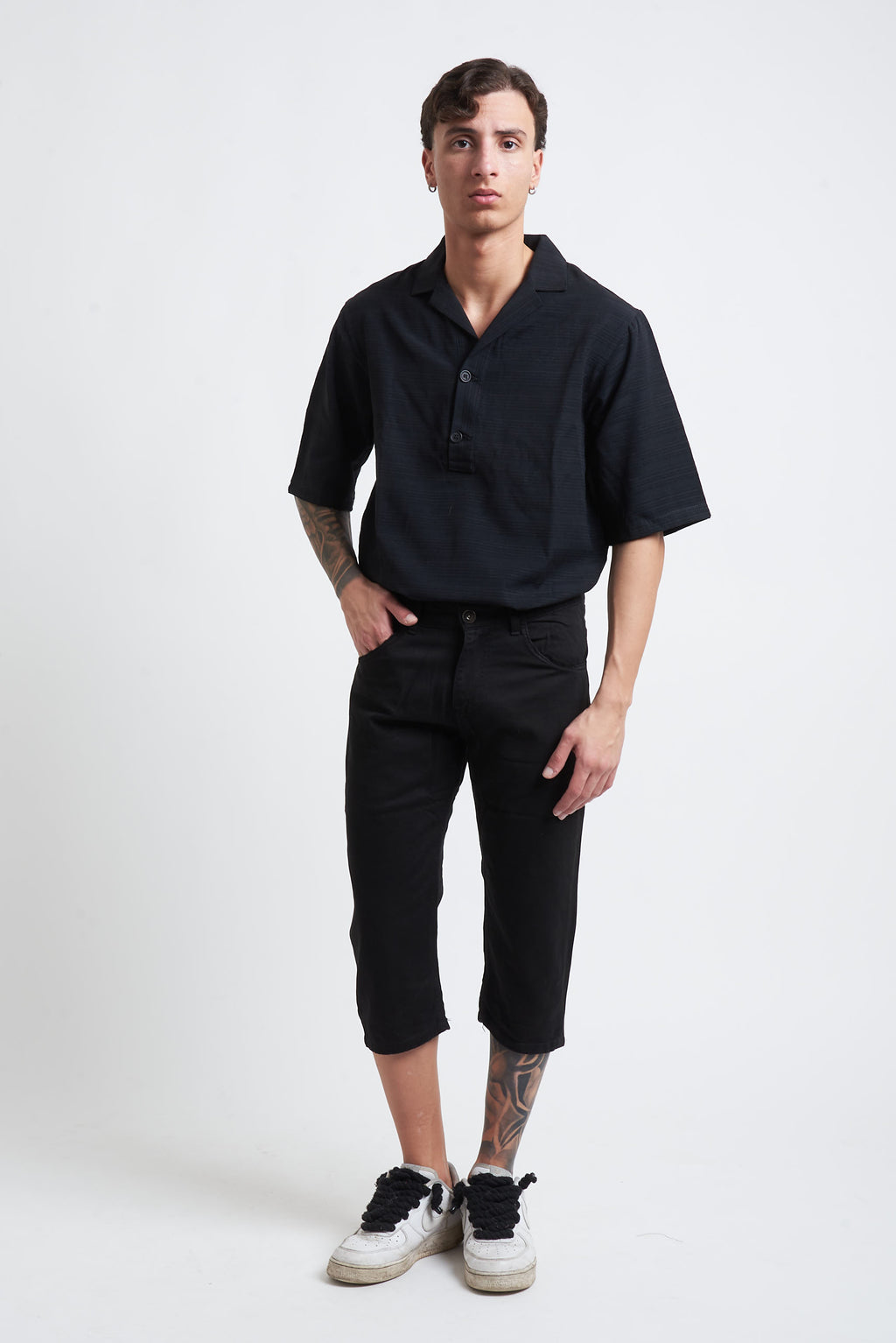 Pantalone 3/4 bull skinny