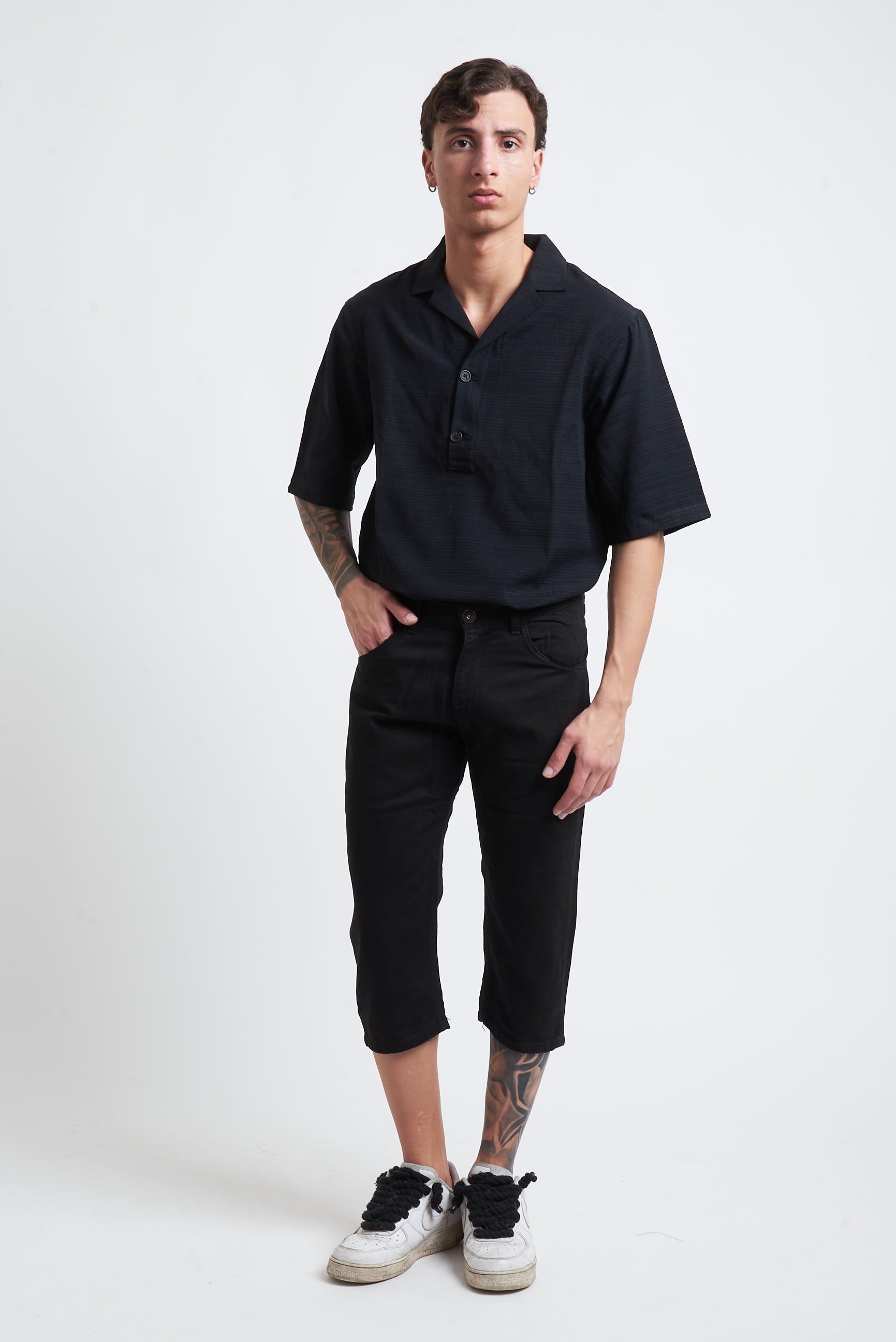 Pantalone 3/4 bull skinny