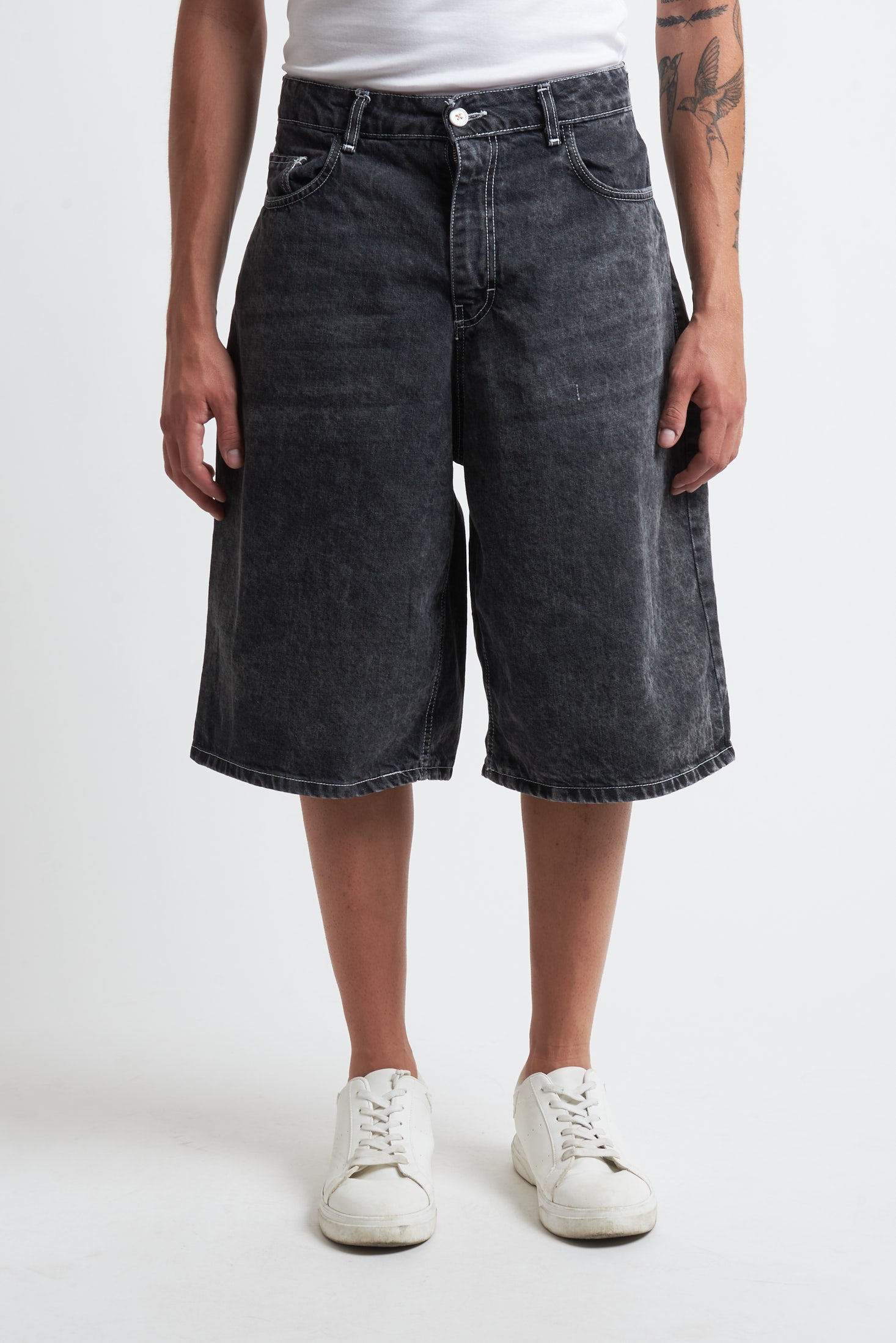 Bermuda denim nero
