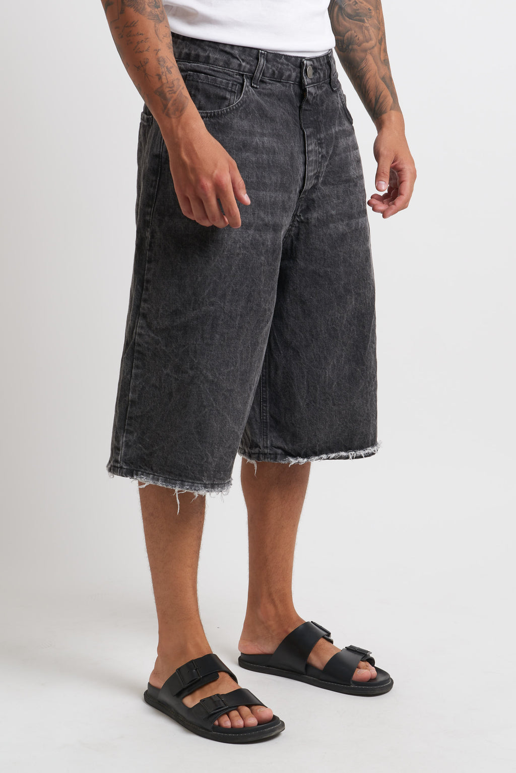 Bermuda denim nero