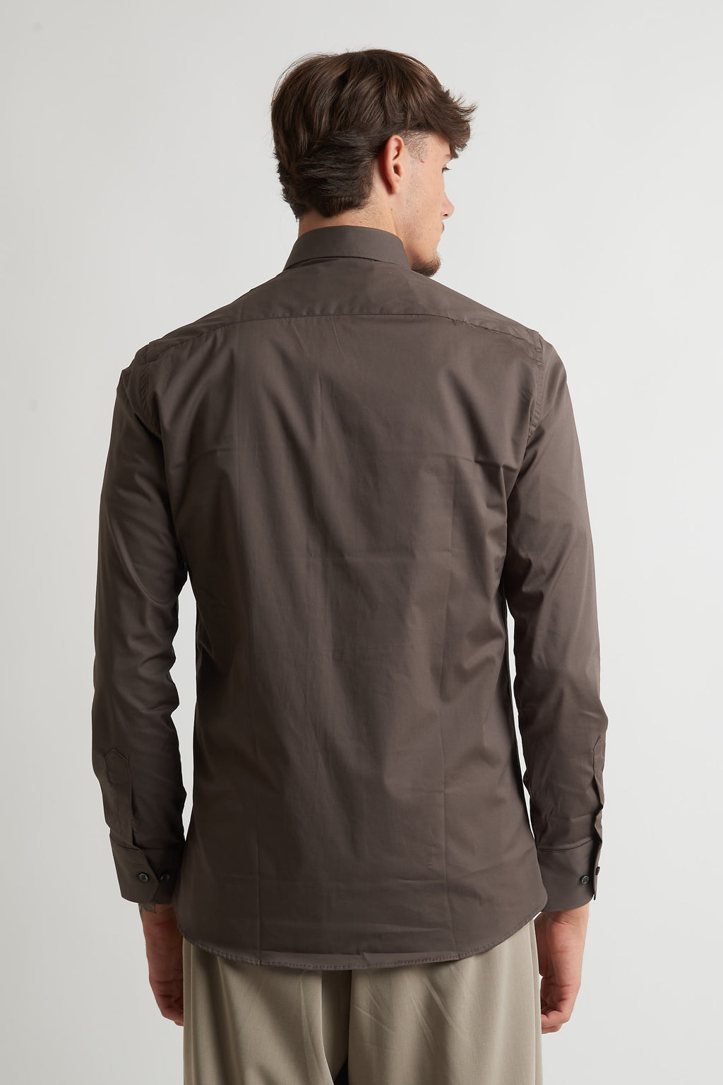 Camicia moda unita moro