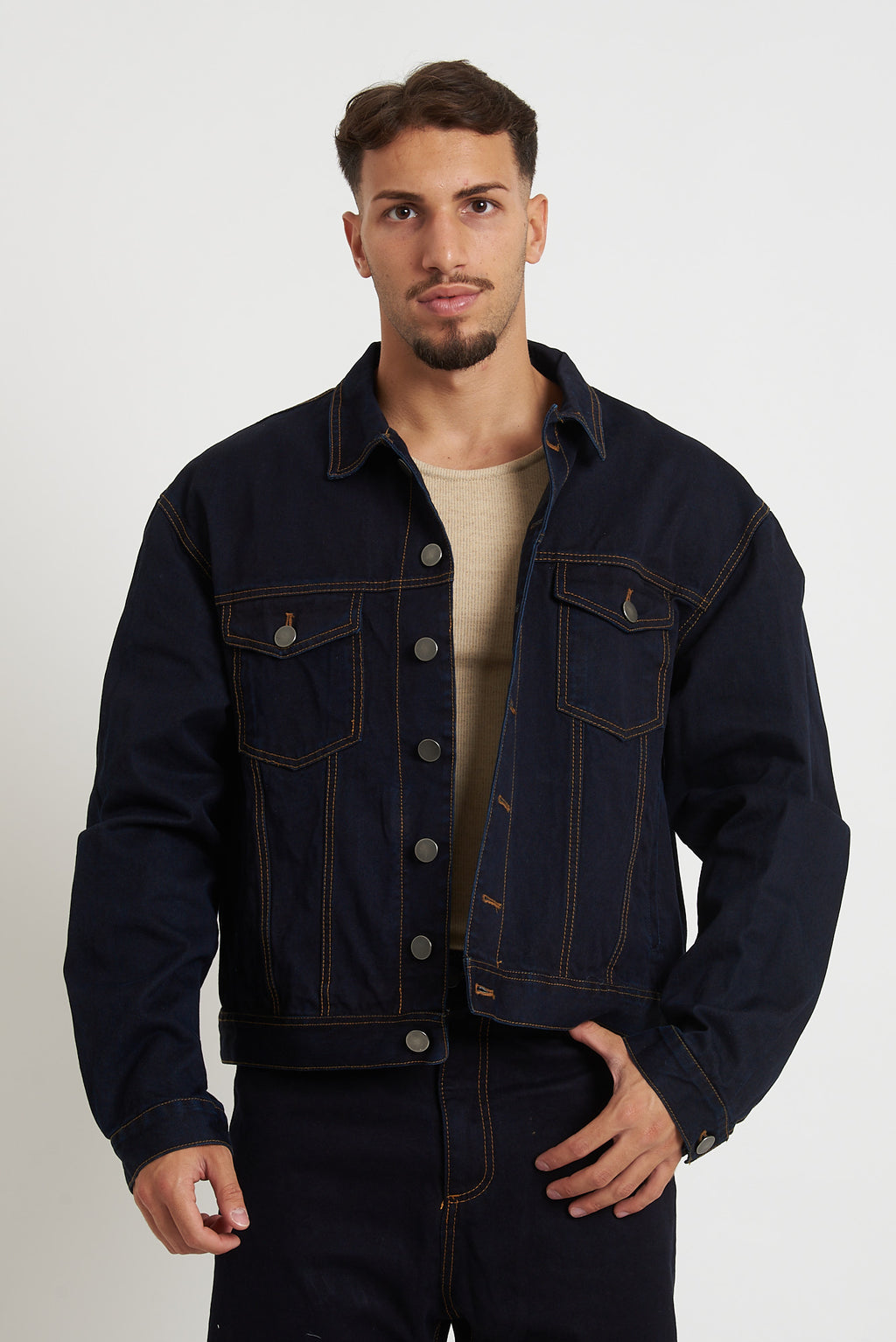 Giubbino in bull blu