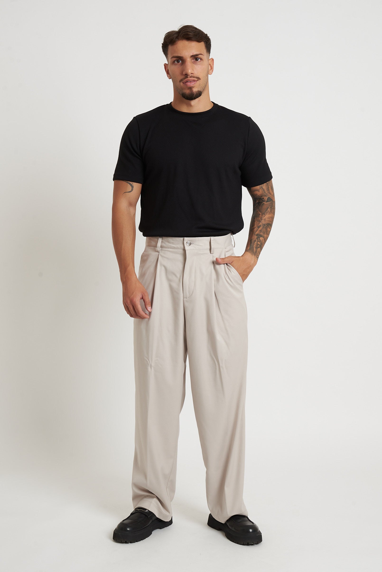 T-shirt viscosa regular