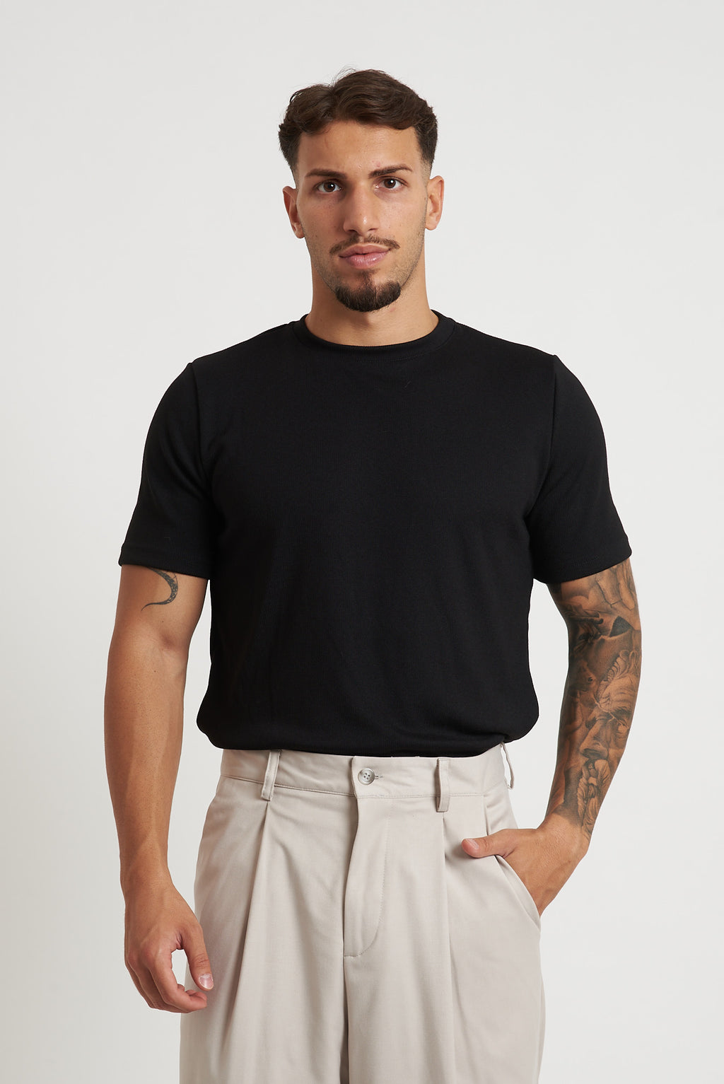 T-shirt viscosa regular