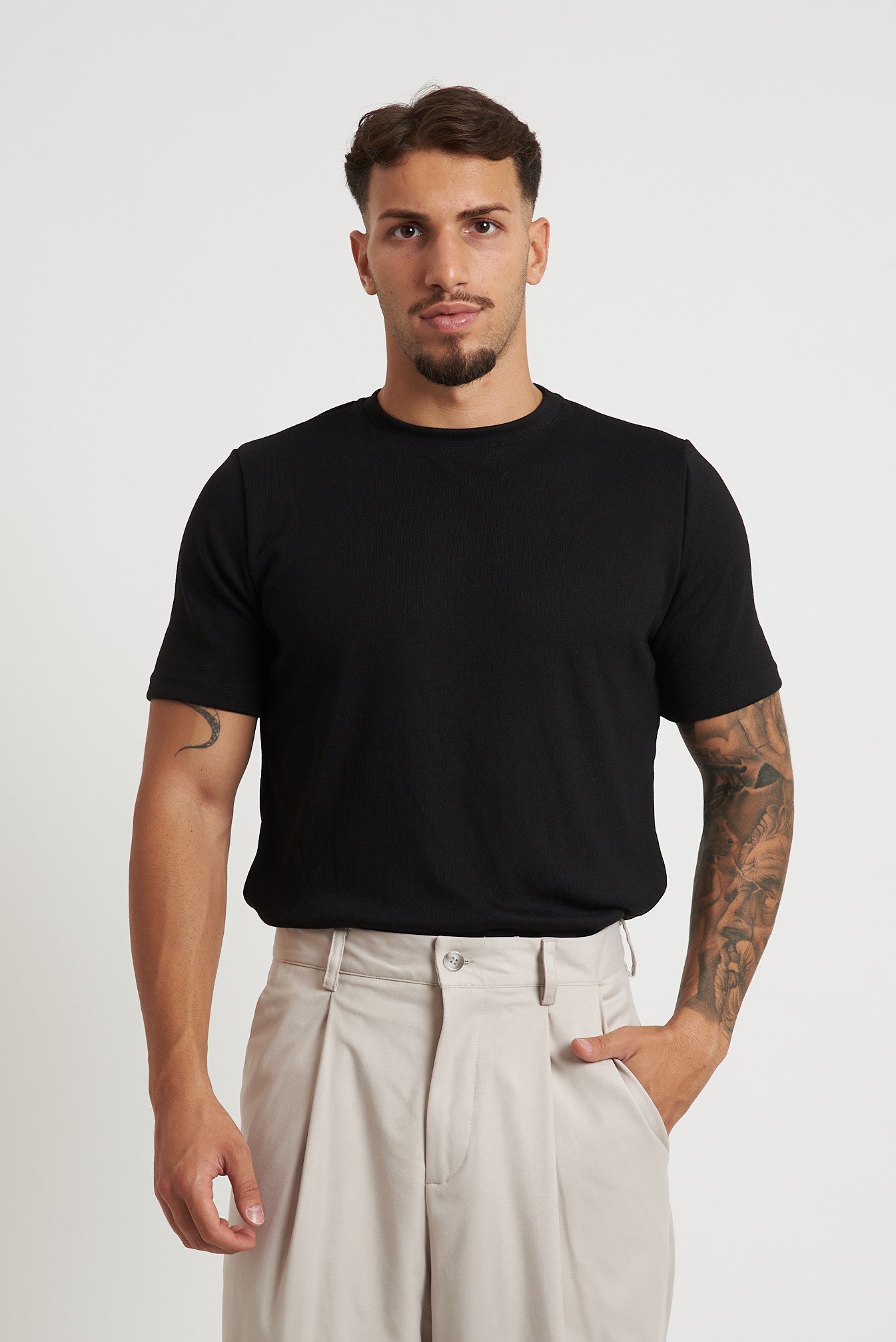 T-shirt viscosa regular