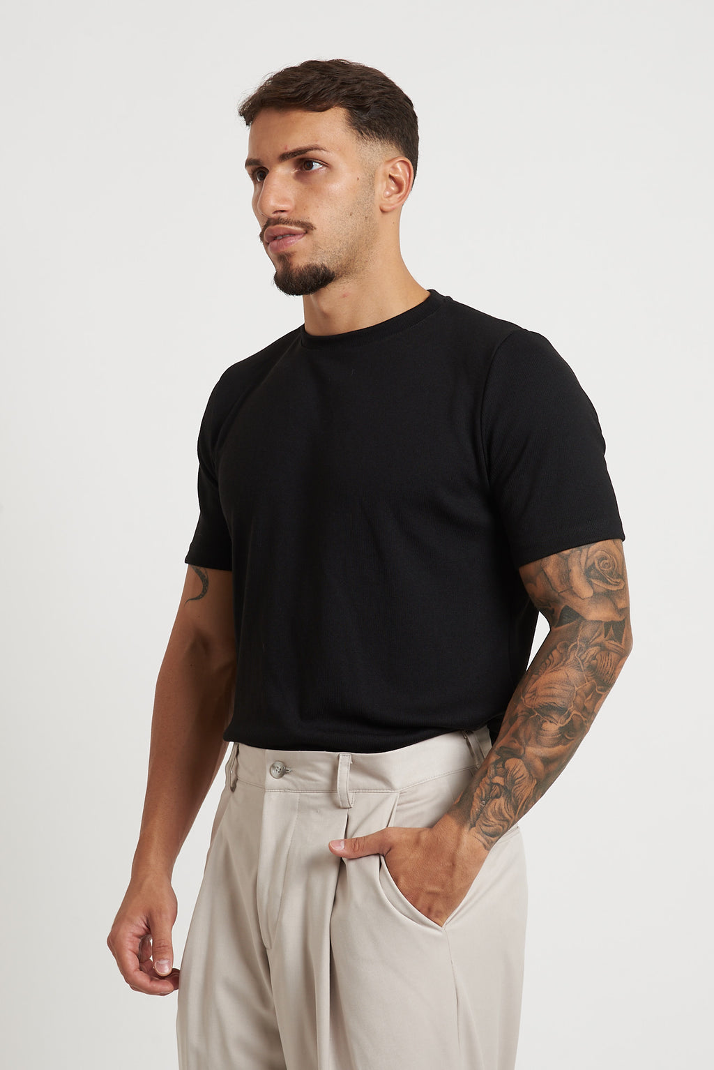 T-shirt viscosa regular