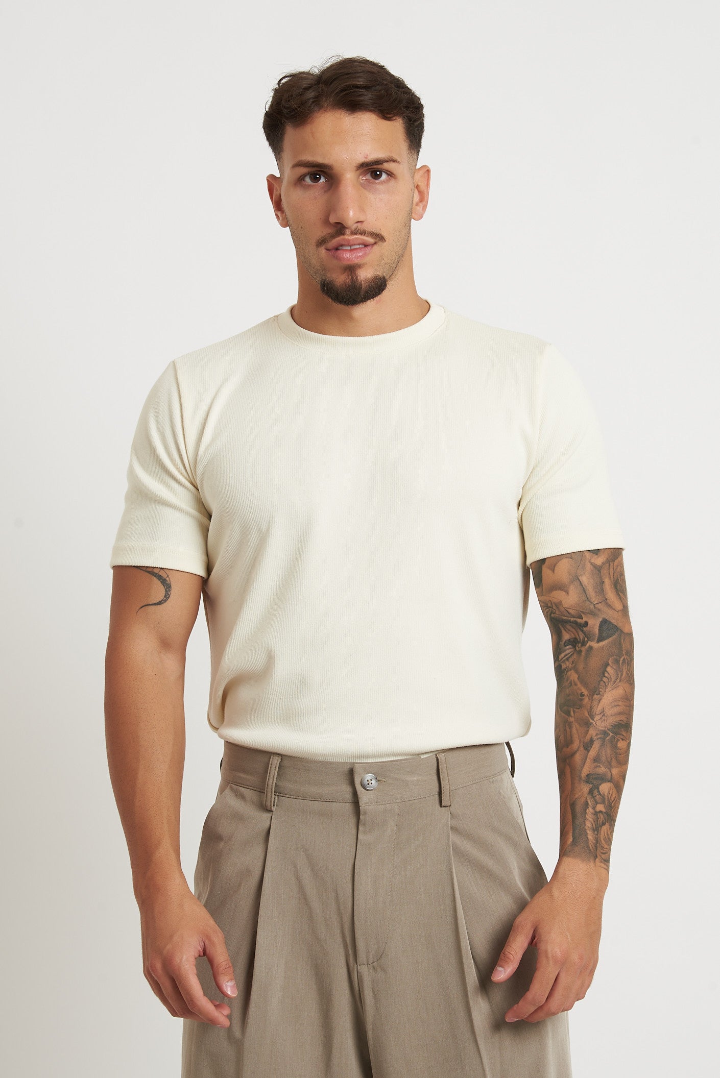 T-shirt viscosa regular