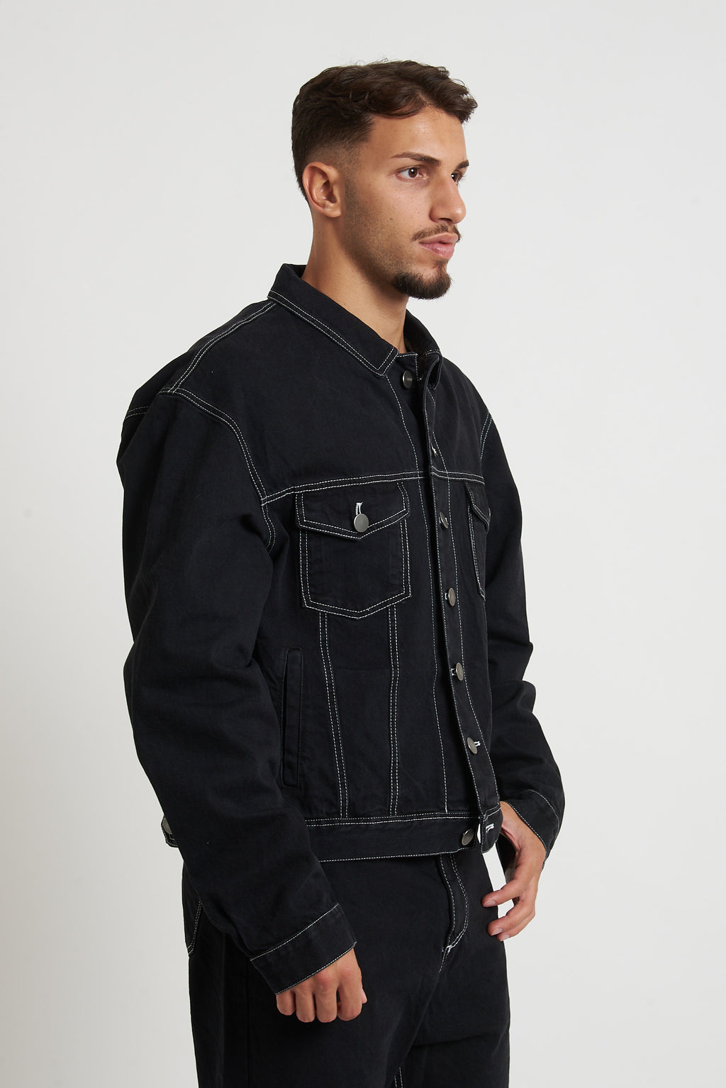 Giubbino in bull nero