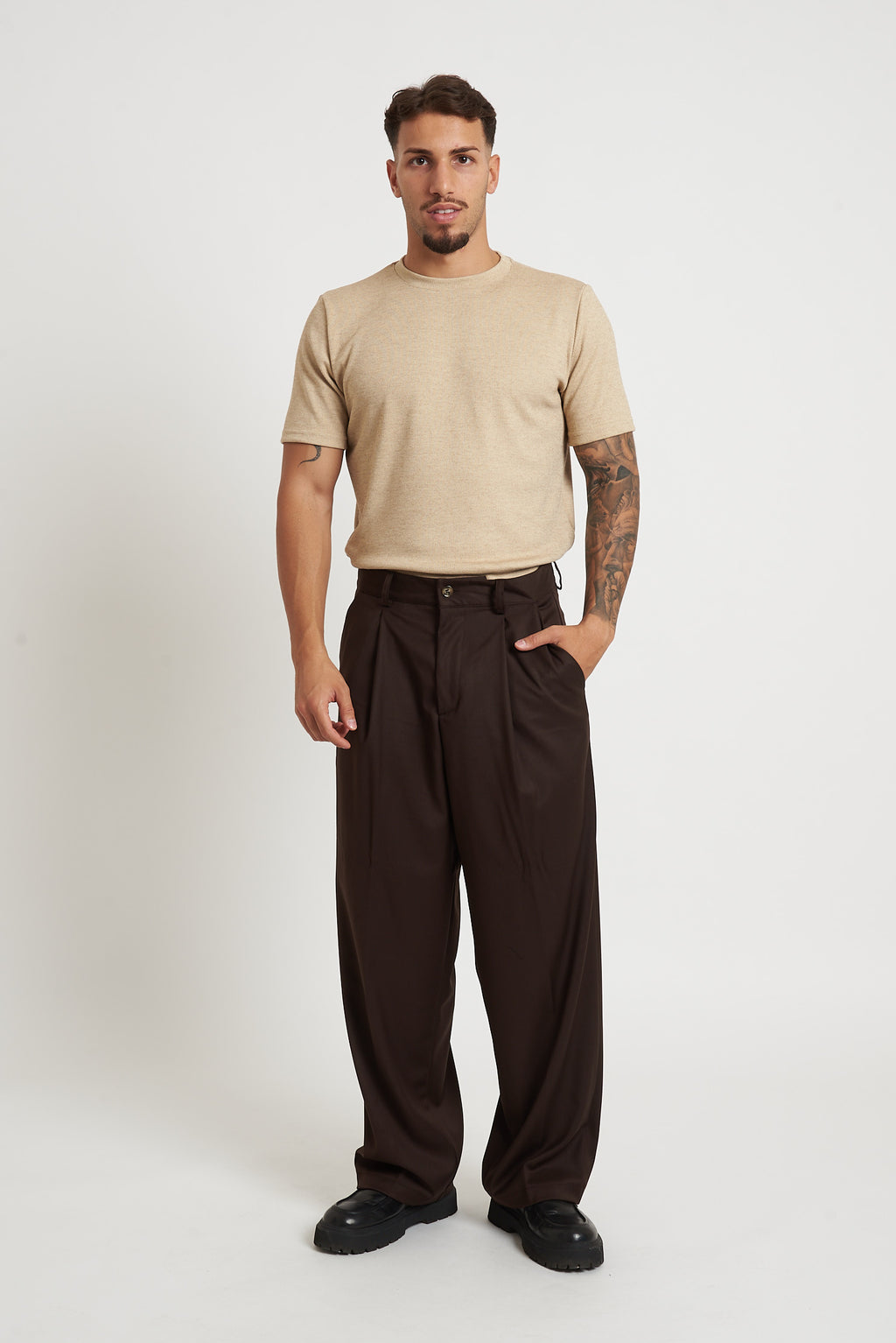 T-shirt viscosa regular