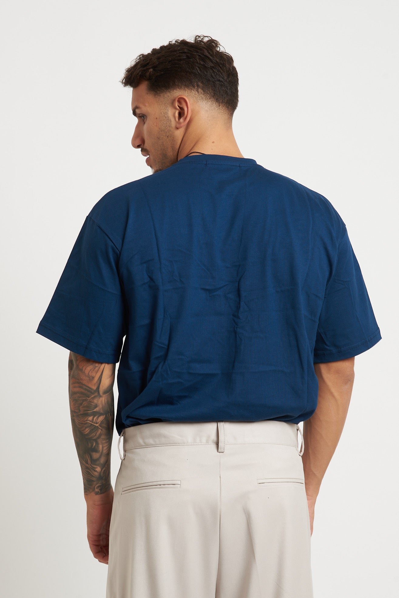 T-shirt oversize girocollo