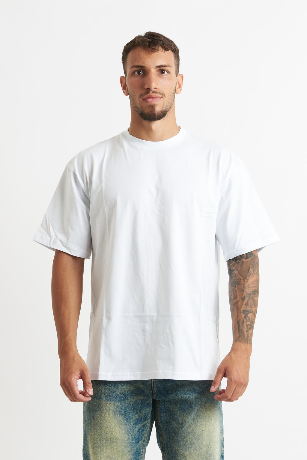 T-shirt oversize girocollo