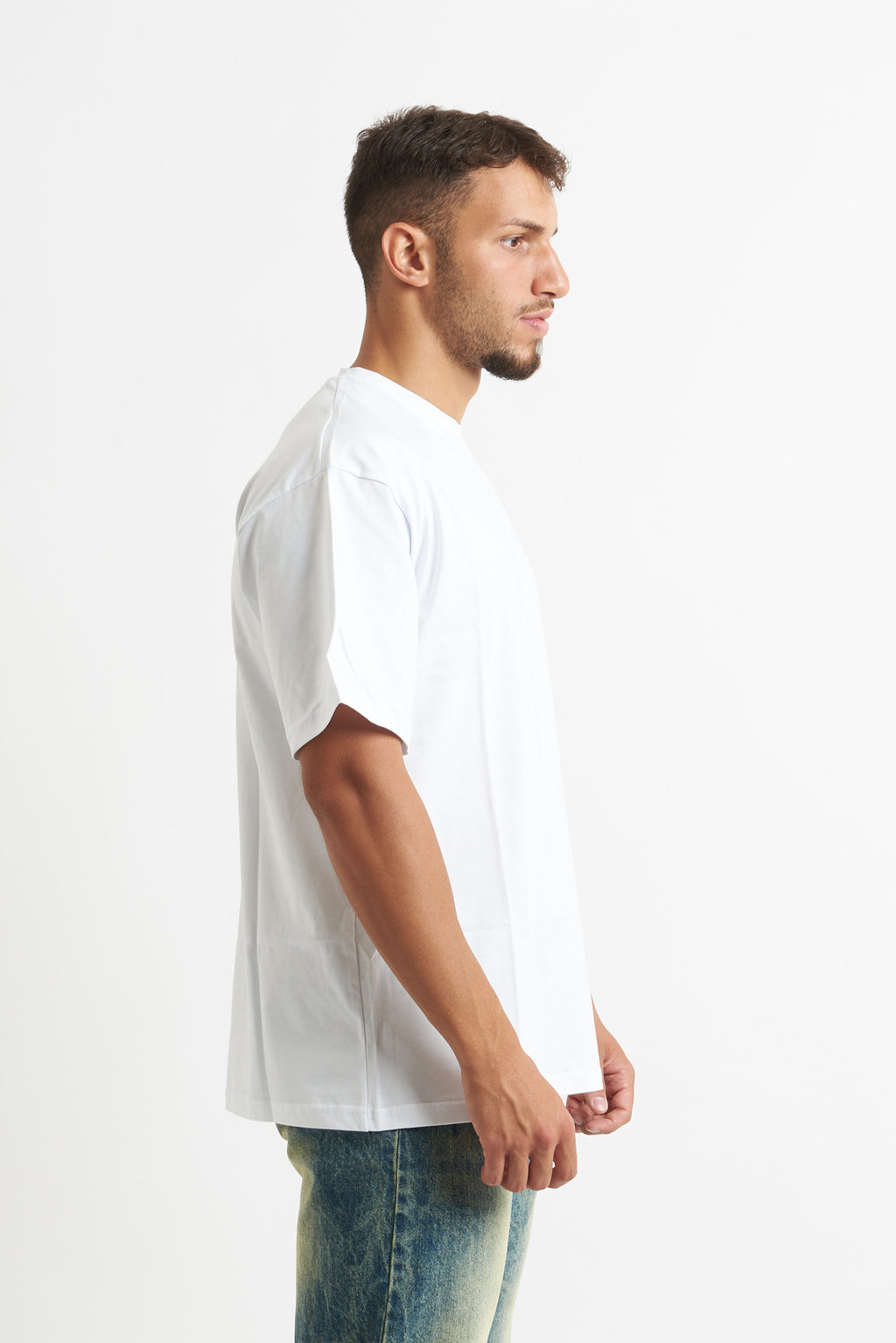 T-shirt oversize girocollo