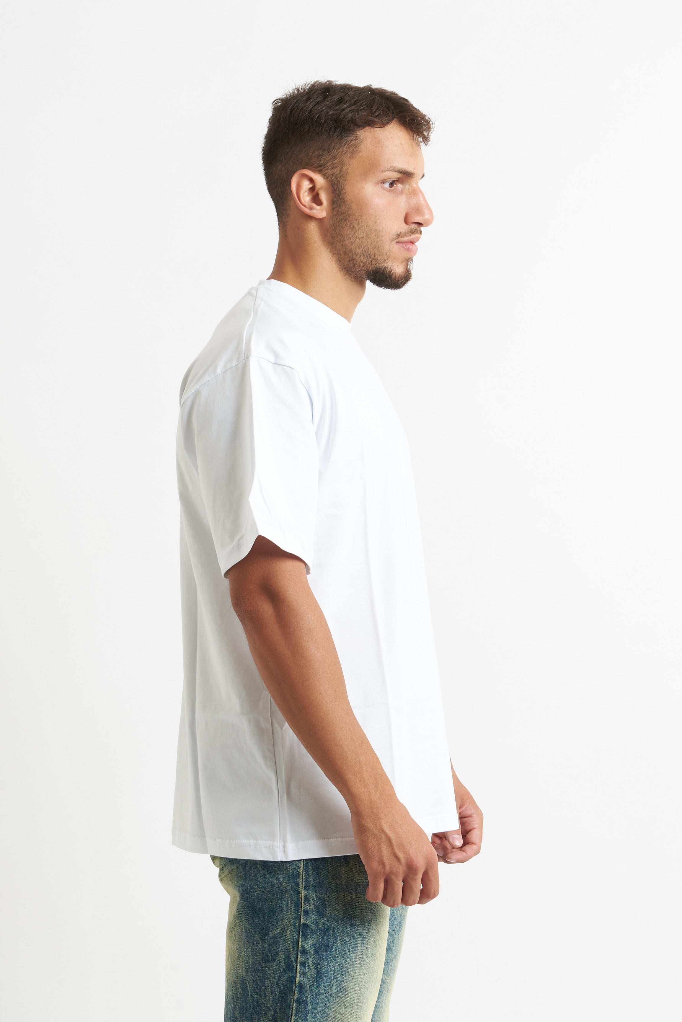 T-shirt oversize girocollo