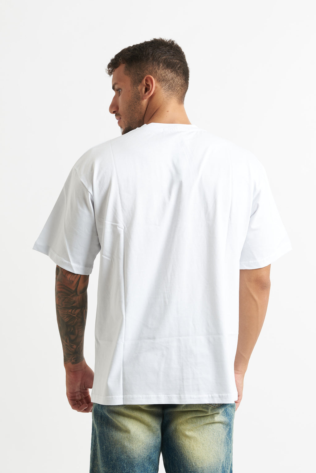 T-shirt oversize girocollo