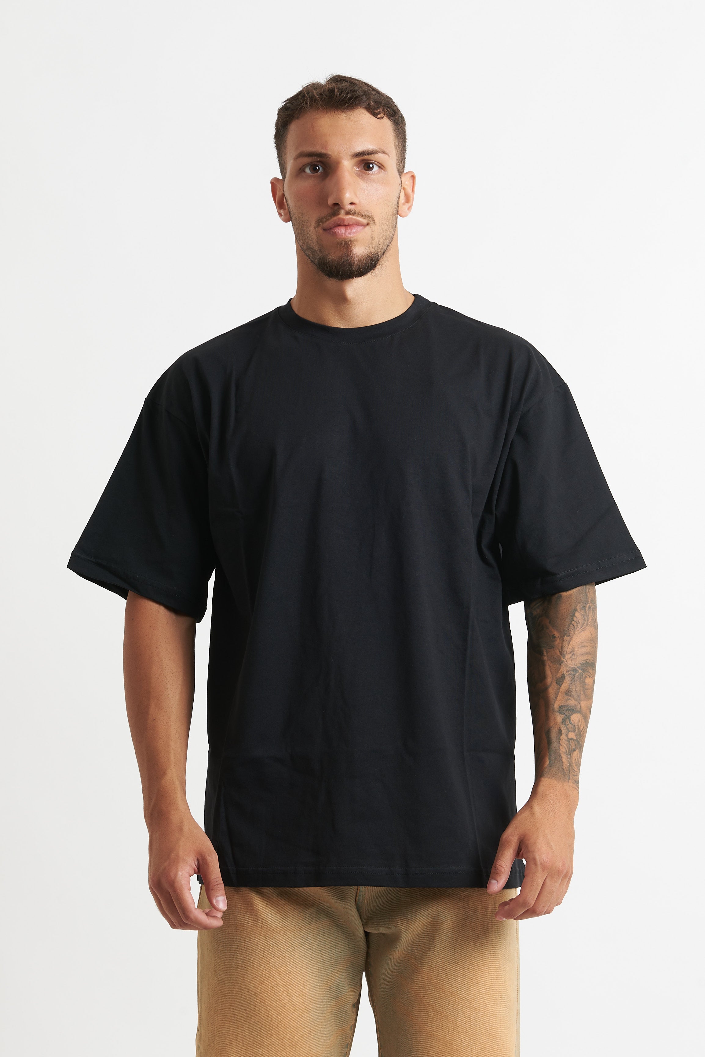 T-shirt oversize girocollo