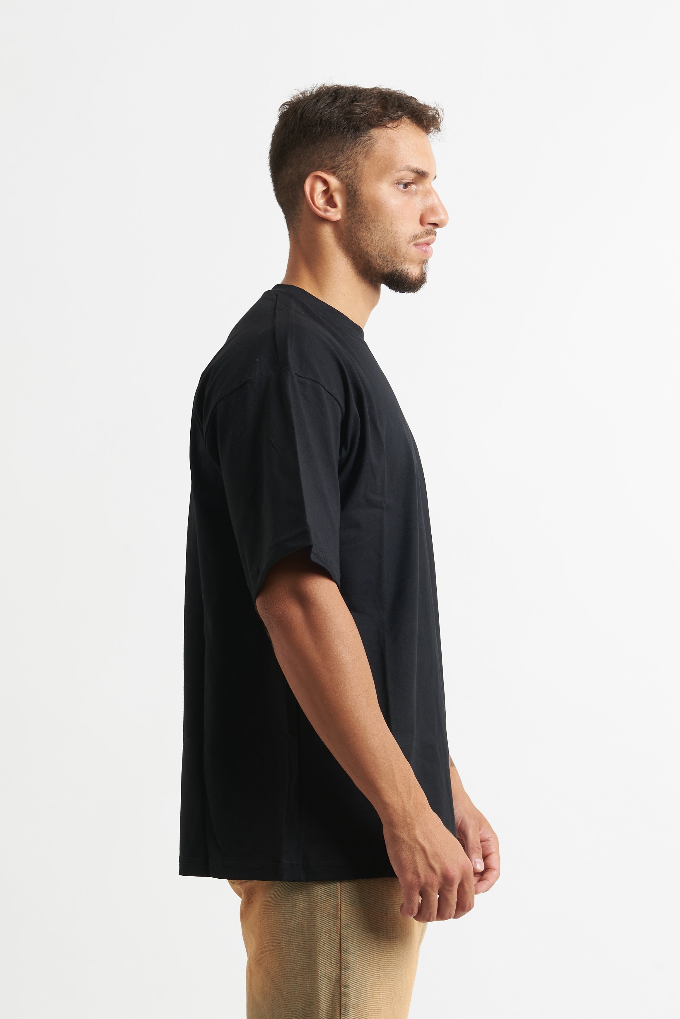T-shirt oversize girocollo