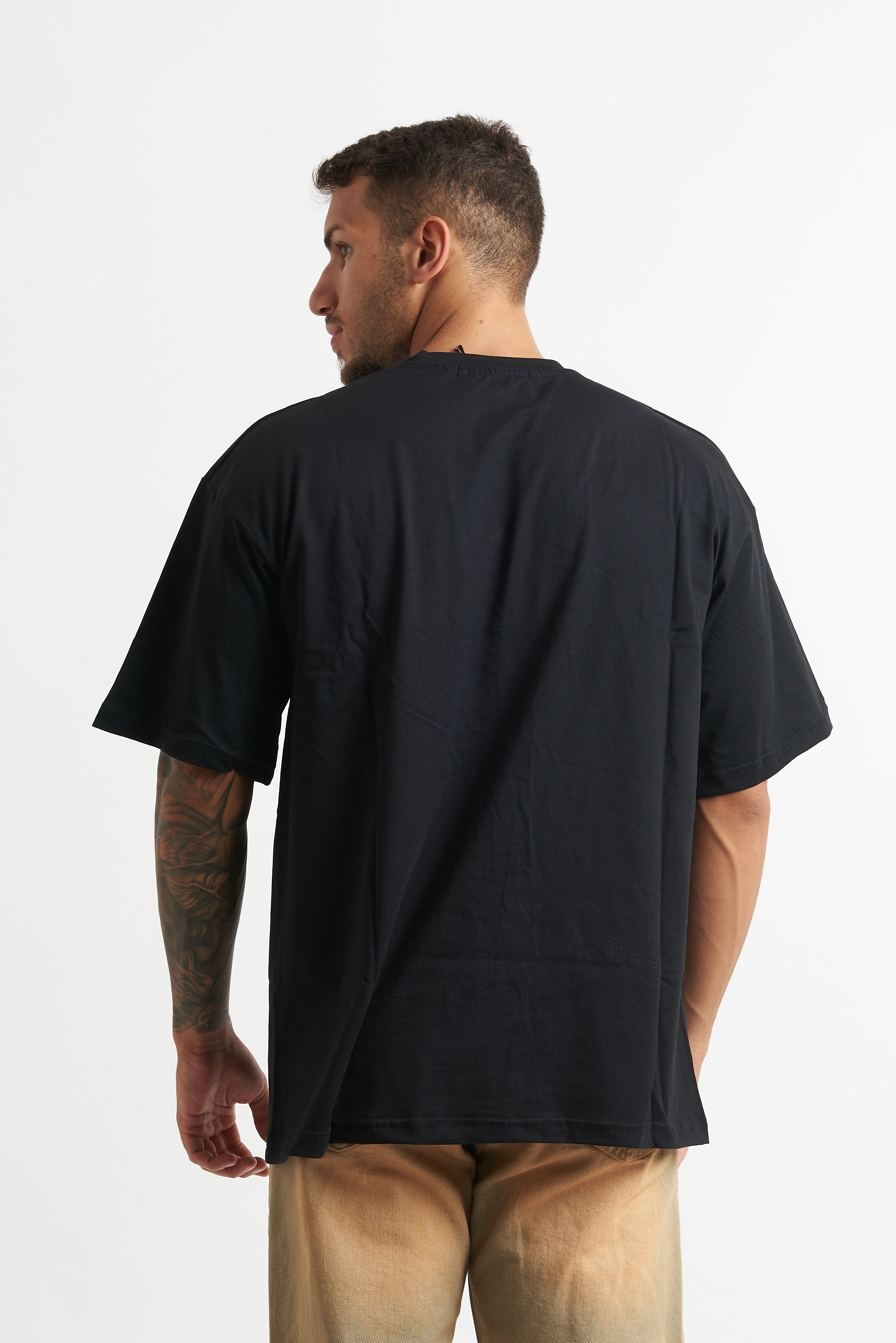 T-shirt oversize girocollo