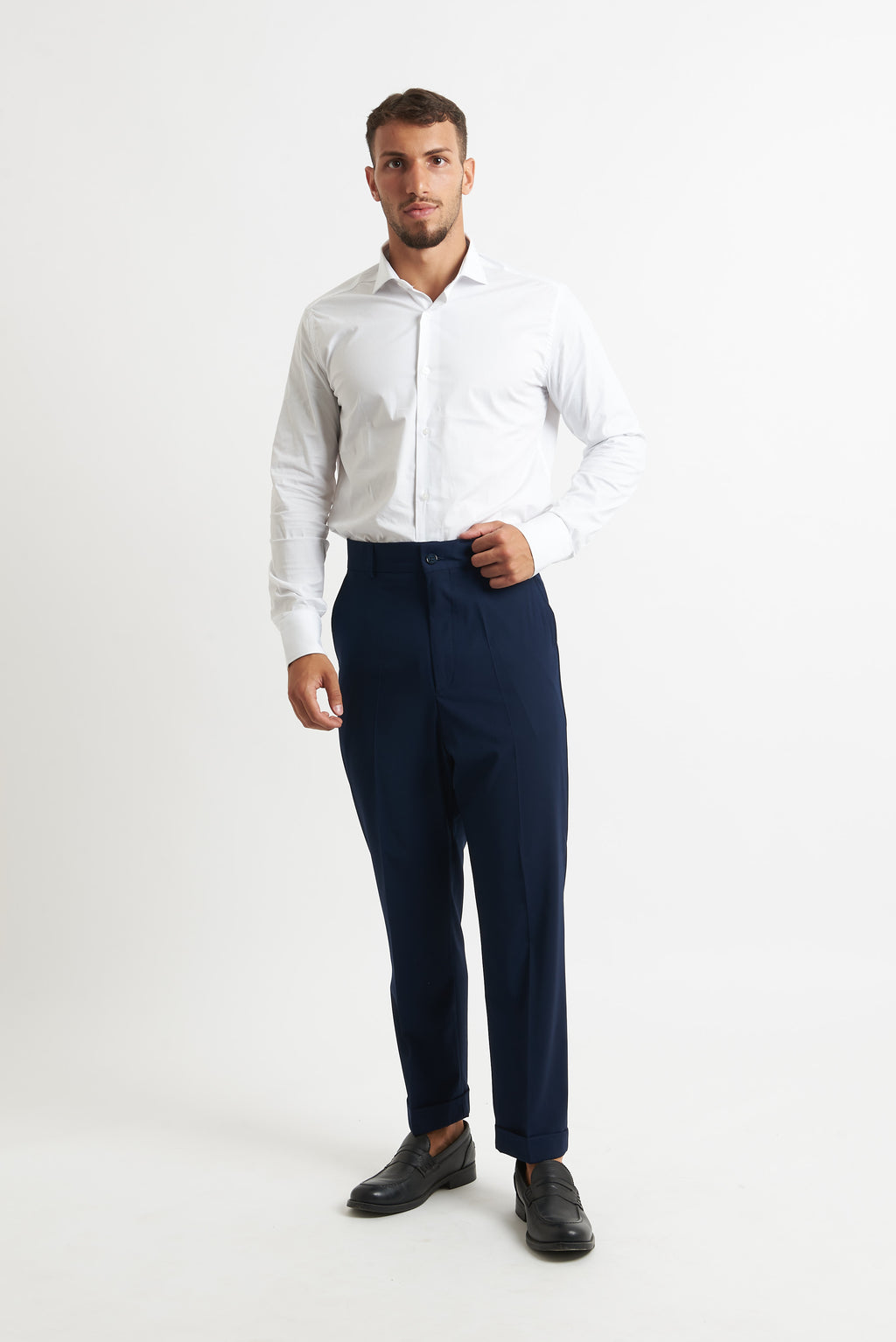 Camicia unita regular