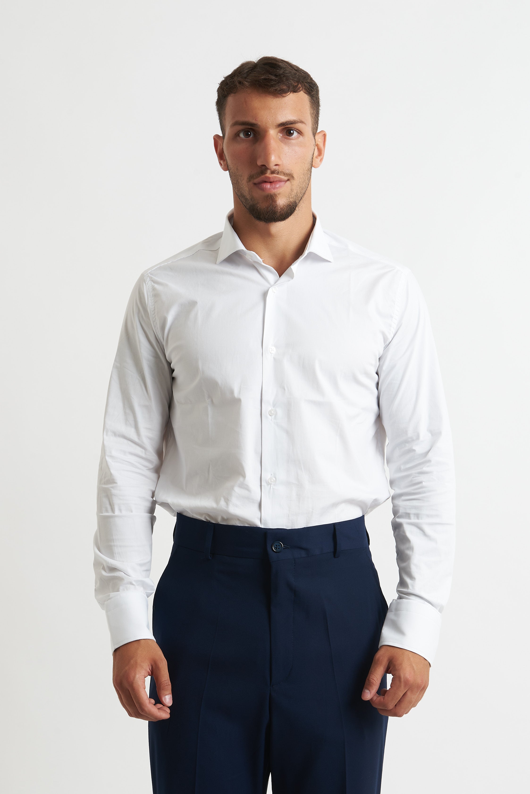 Camicia unita regular