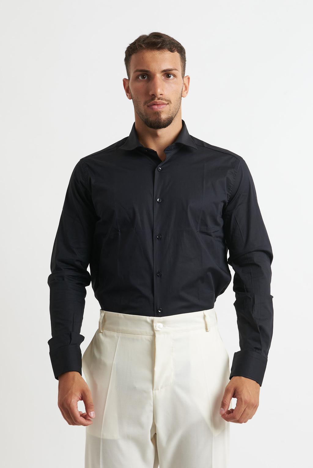 Camicia unita regular