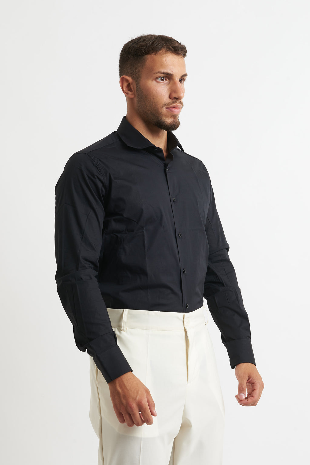 Camicia unita regular