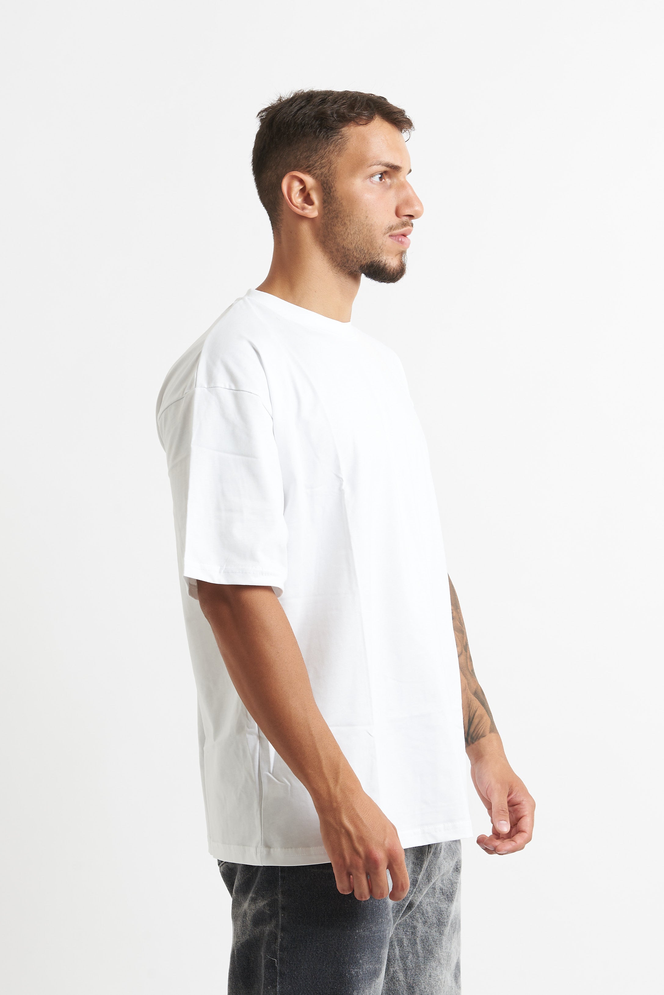 T-shirt oversize girocollo