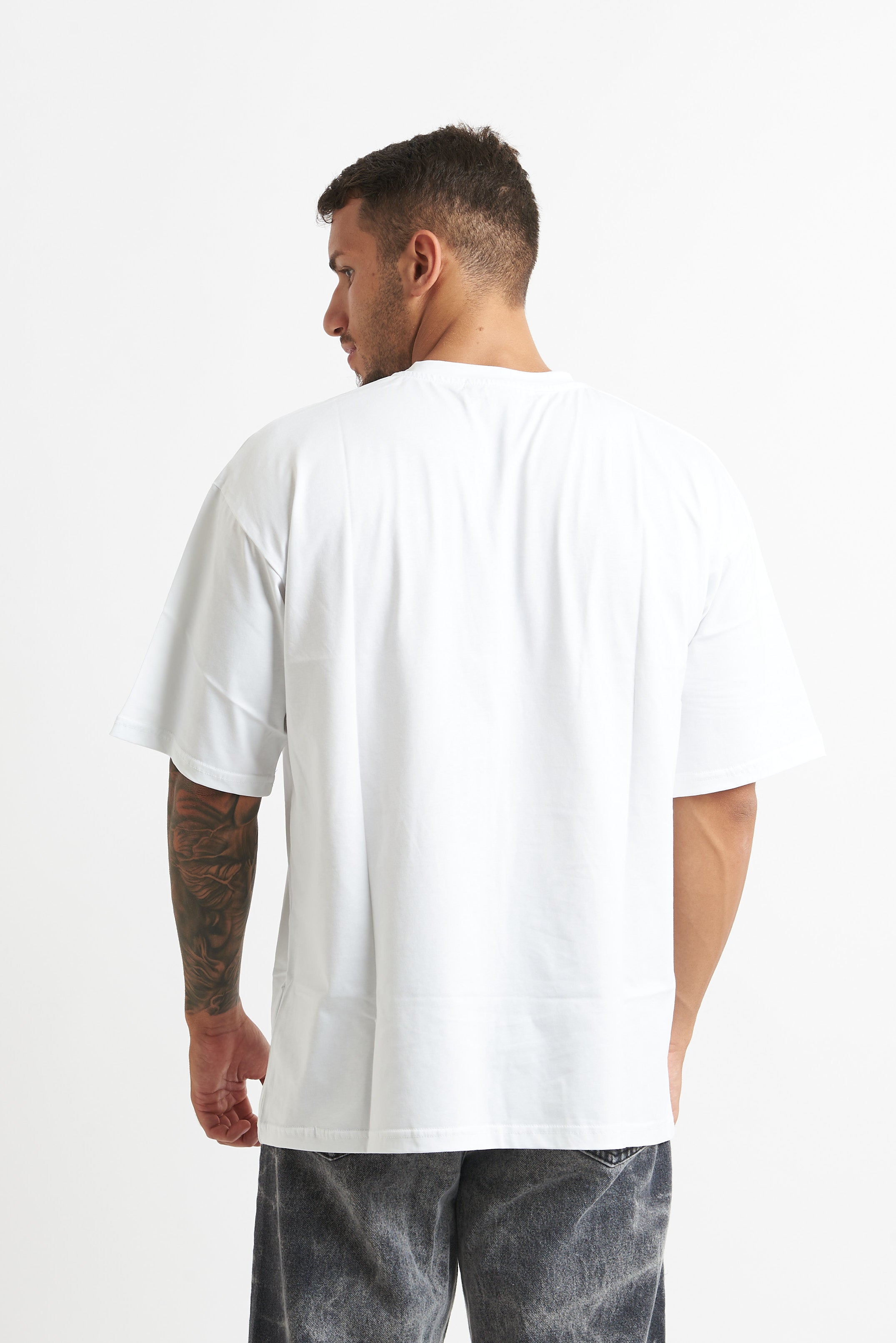 T-shirt oversize girocollo