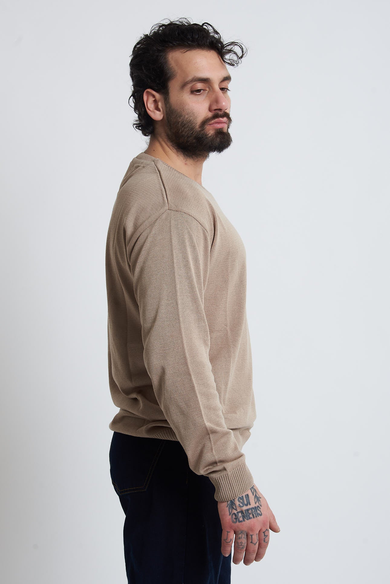 Maglione in cotone regular