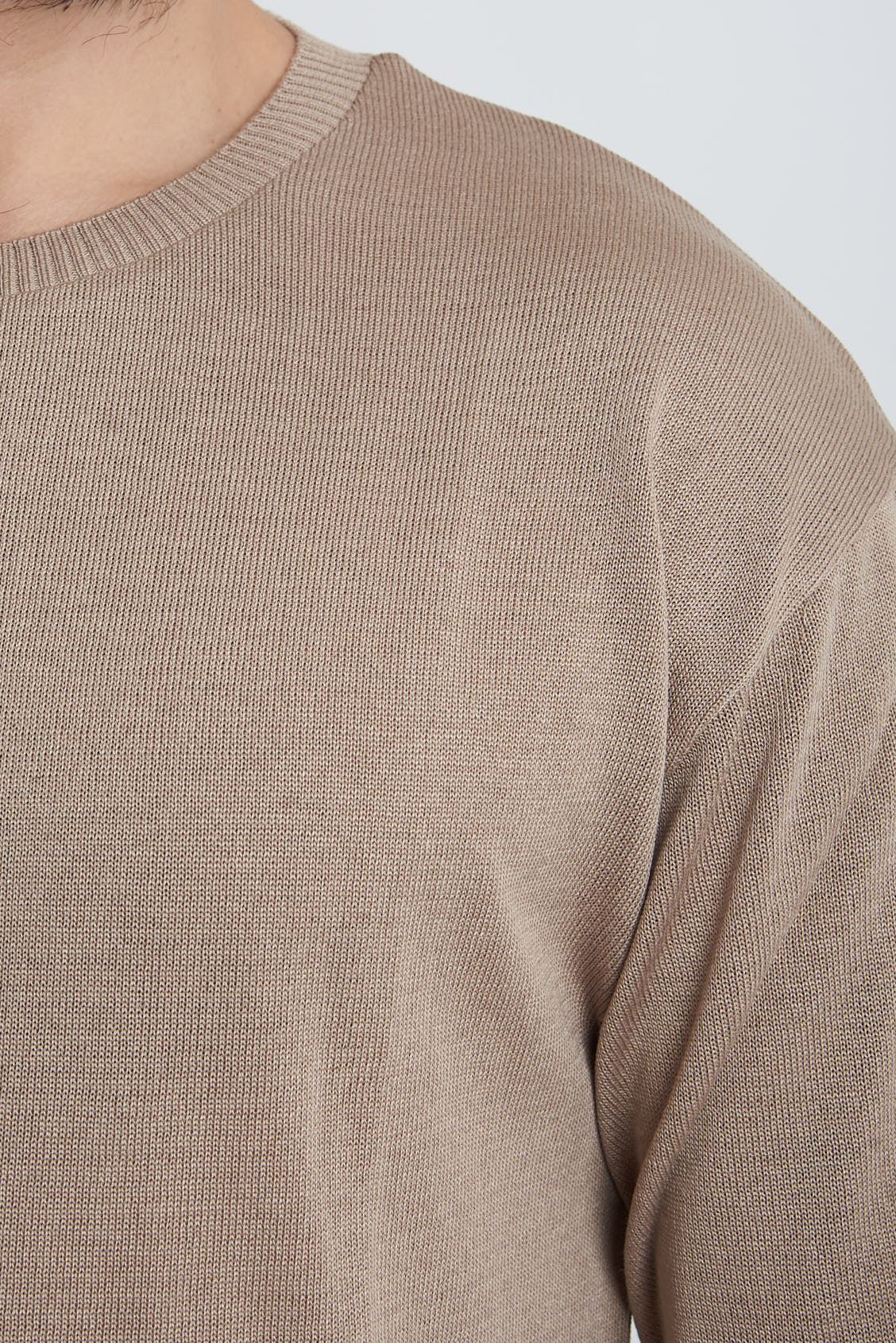 Maglione in cotone regular