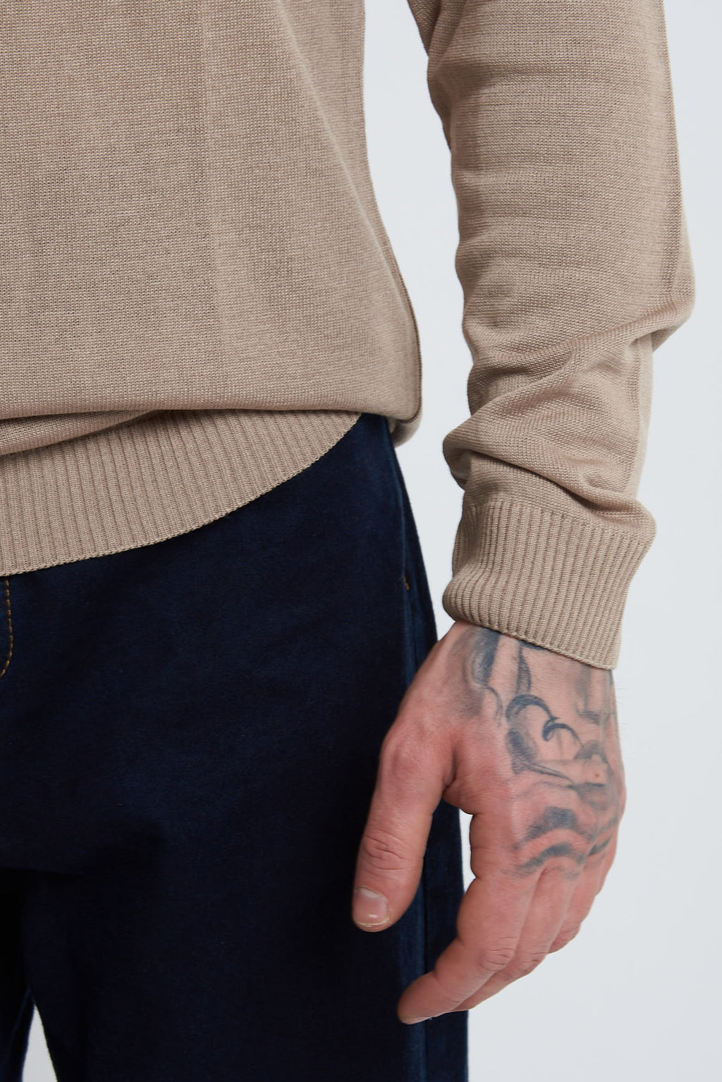 Maglione in cotone regular