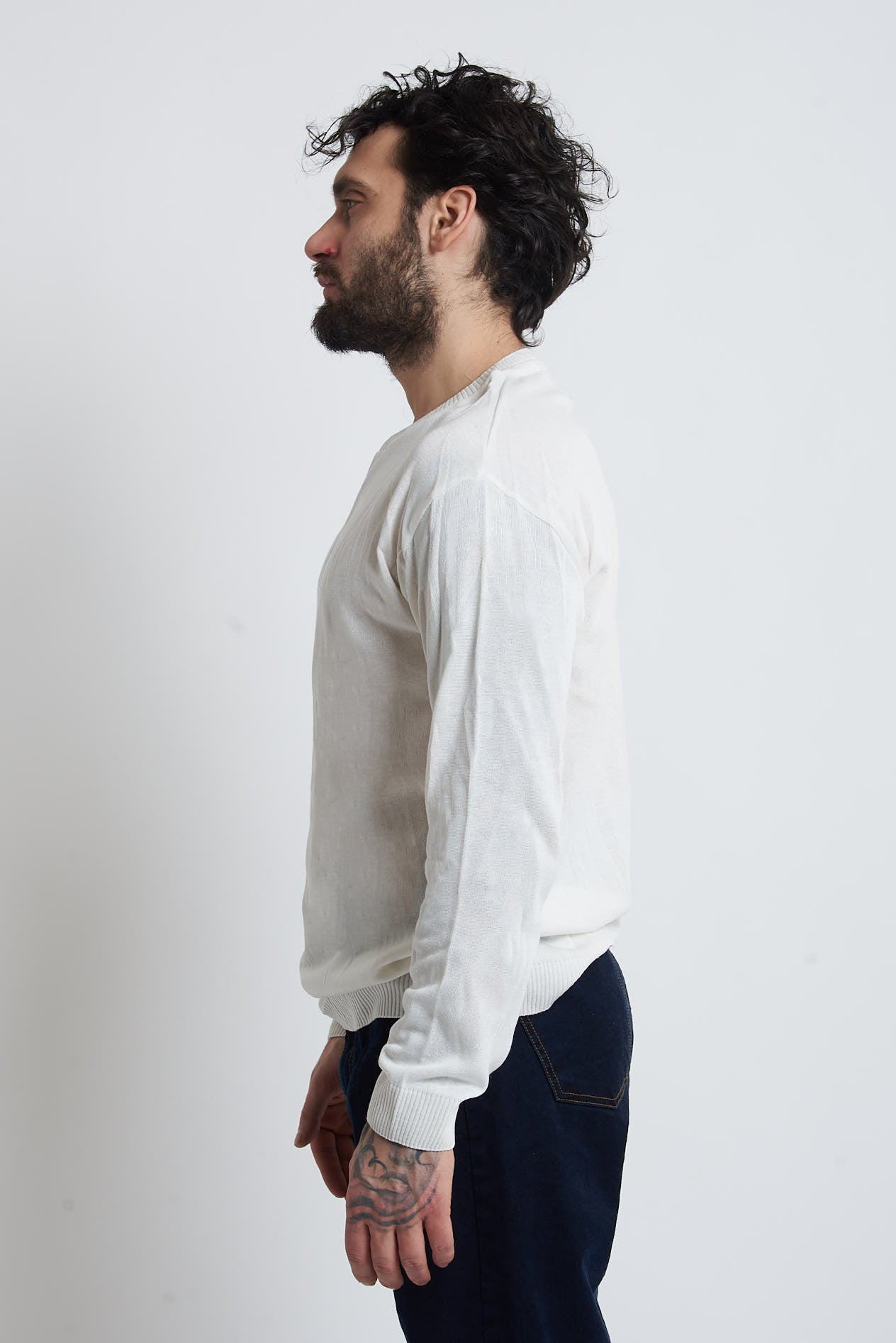 Maglione in cotone regular