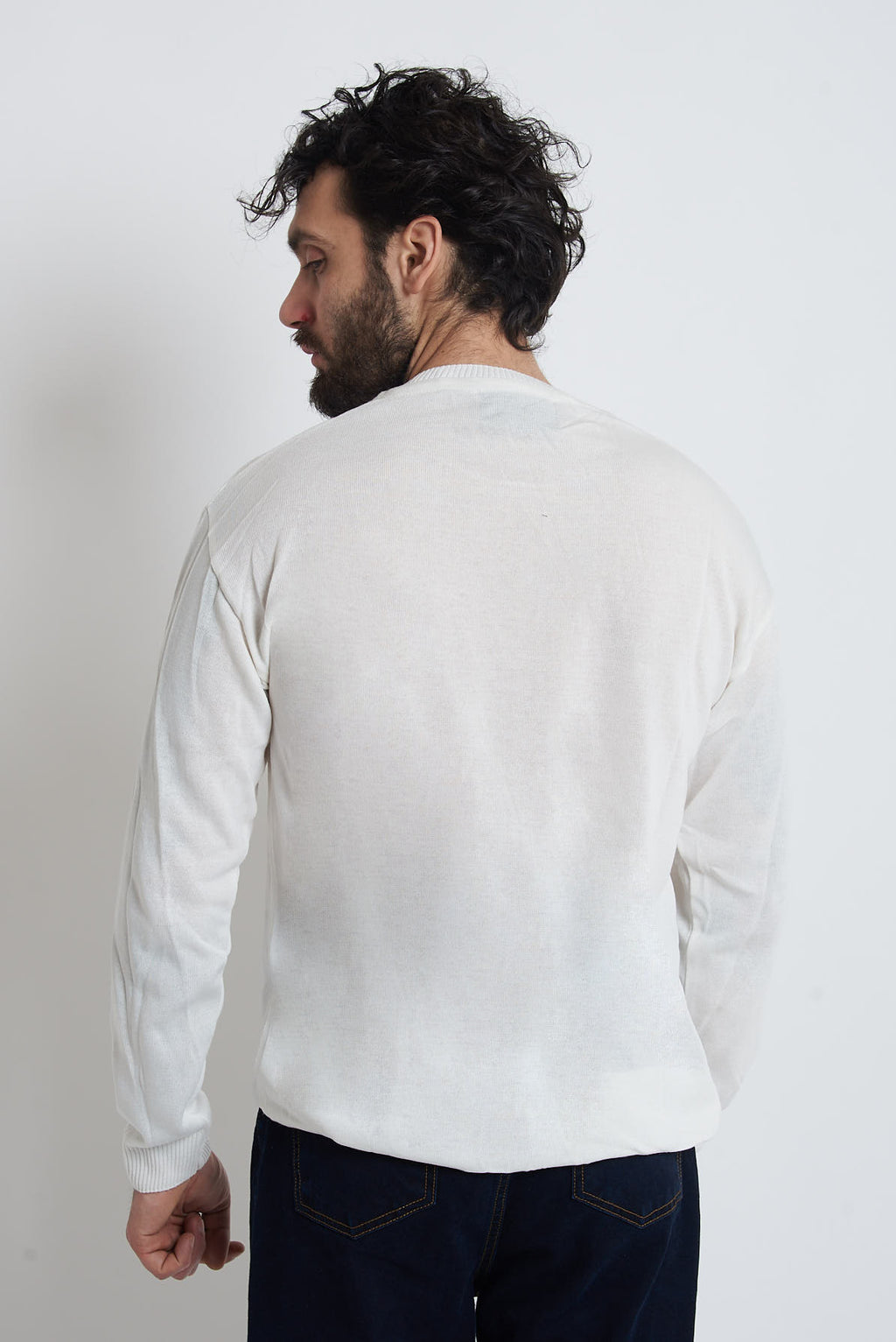 Maglione in cotone regular