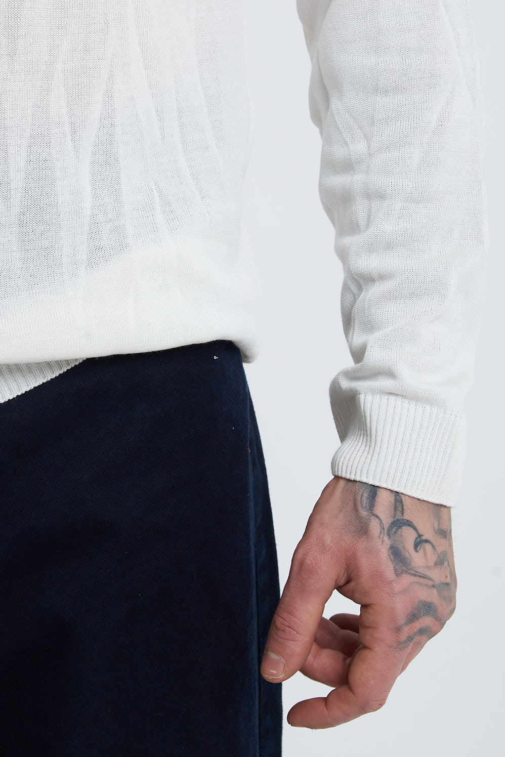 Maglione in cotone regular