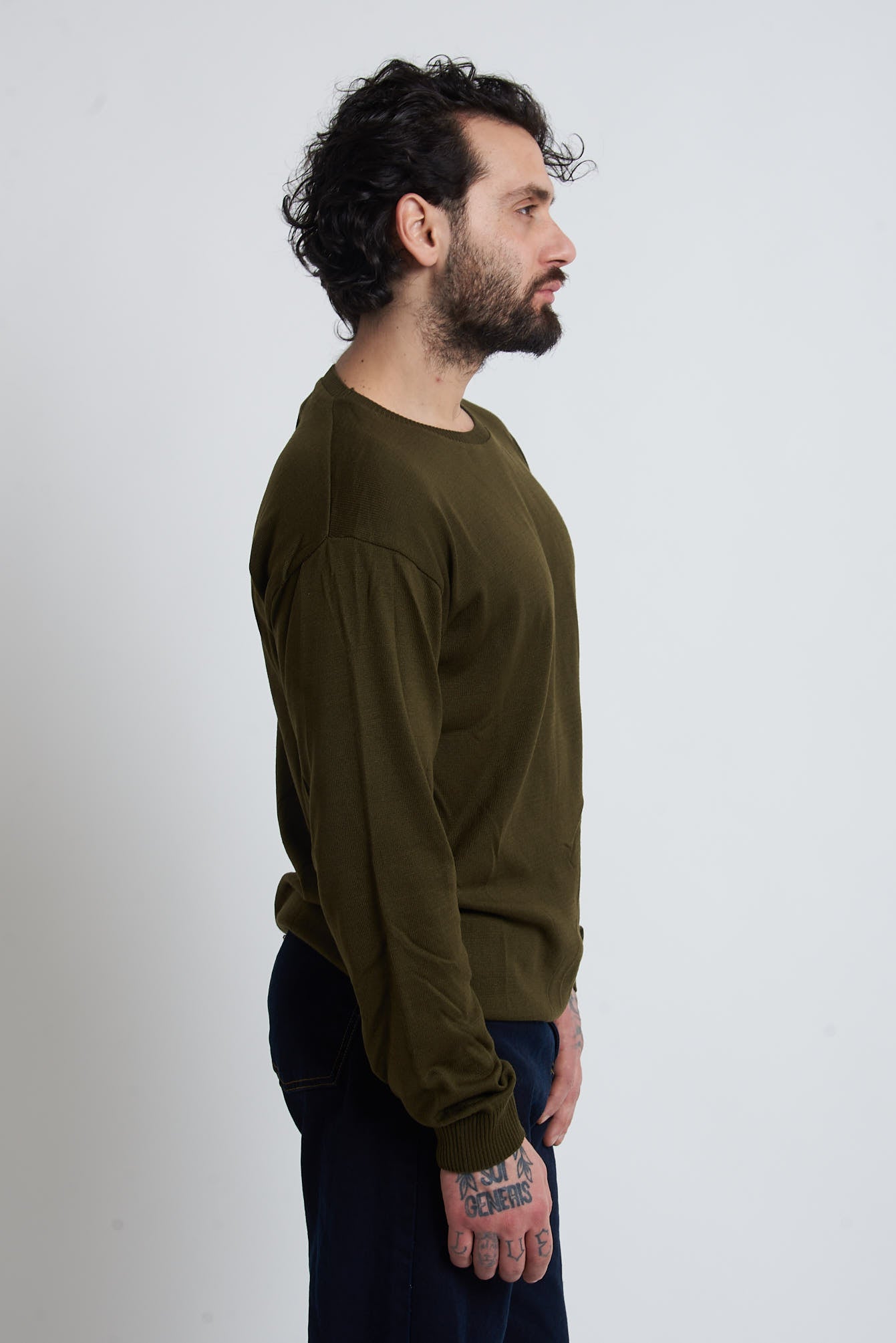 Maglione in cotone regular