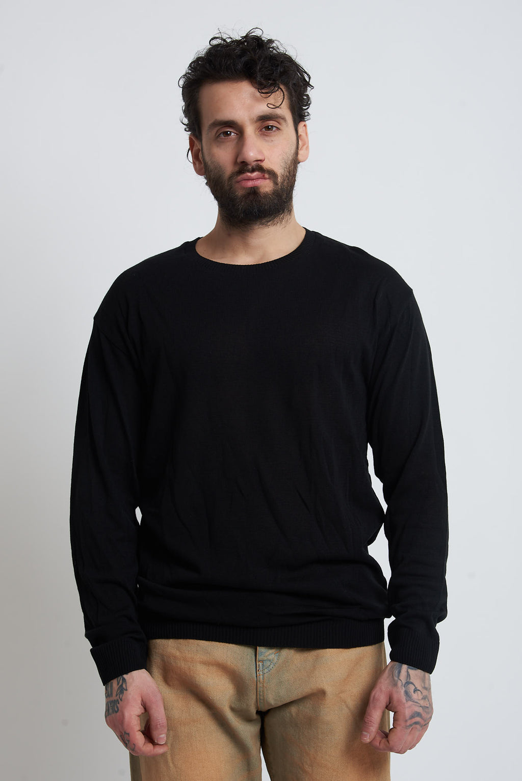 Maglione in cotone regular