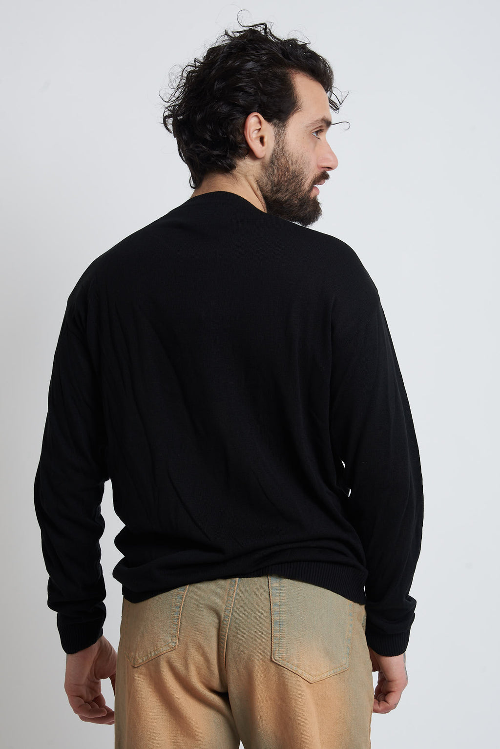 Maglione in cotone regular