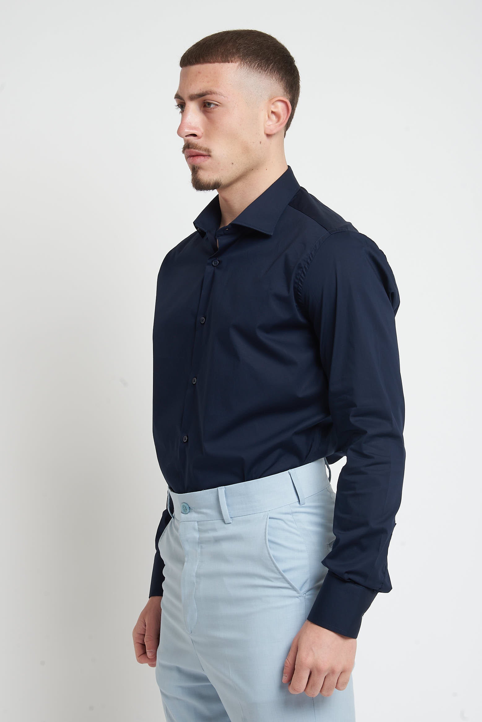 Camicia unita regular